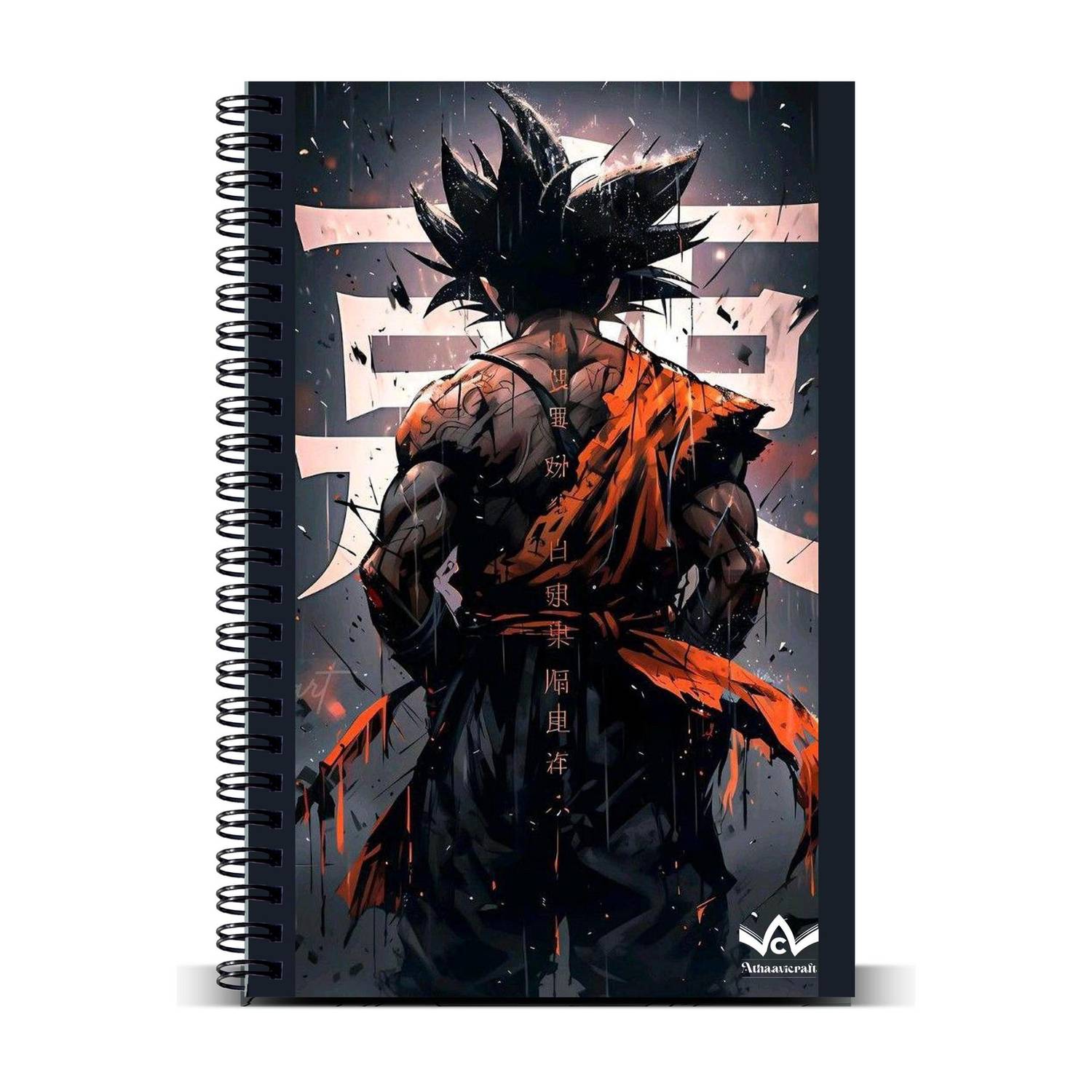 athaavicraft spiral notebook A5 Notebook unruled 160 Pages