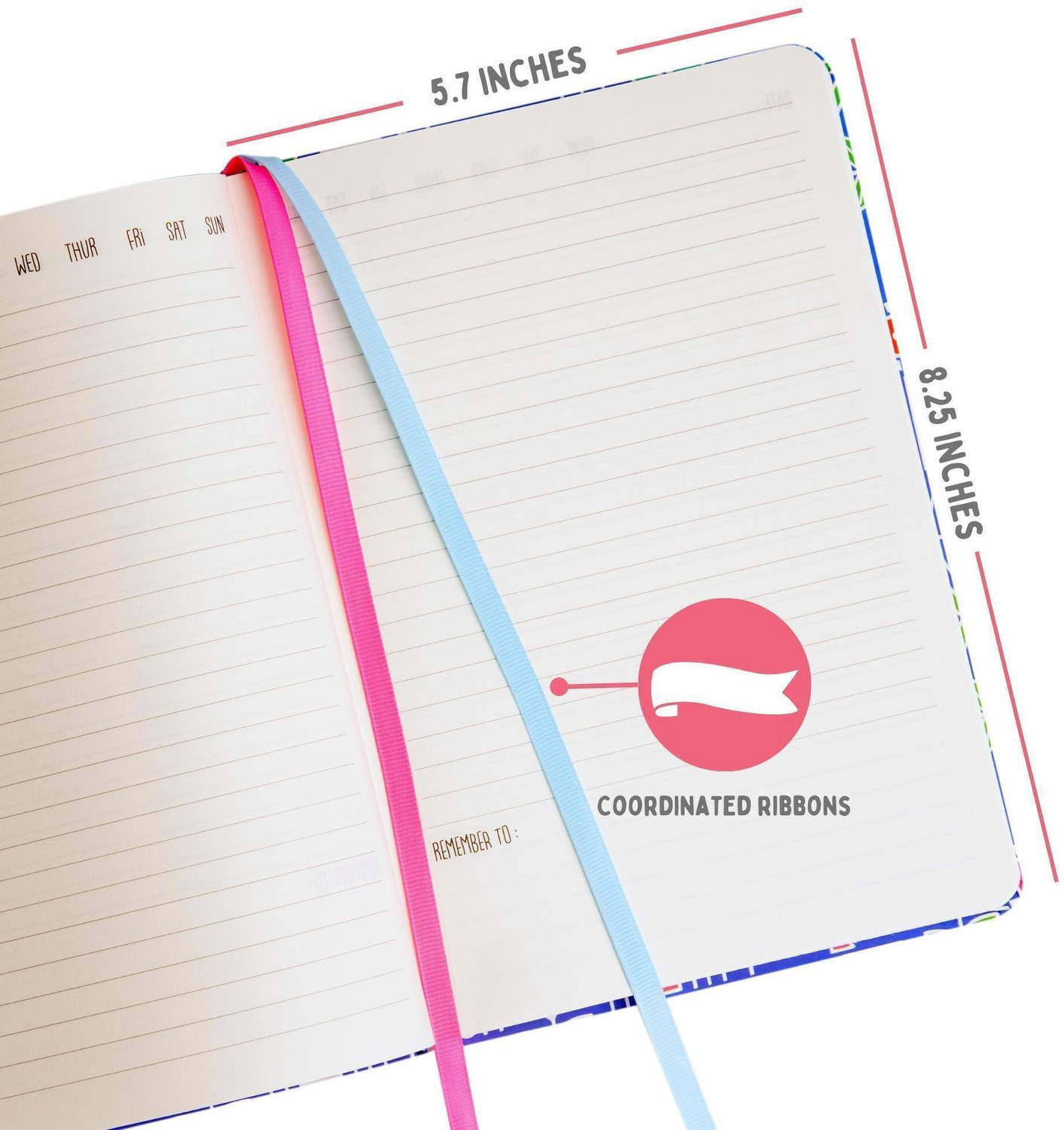 Image of Doodle Soft Foam Padded Undated A5 Notebook Ruled 160 Pages