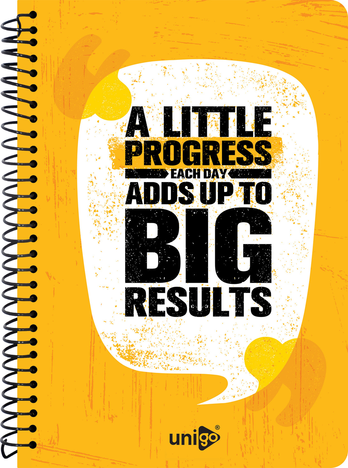 Image of UNIGO Notebook A4 Notebook Unruled / Plain 400 Pages