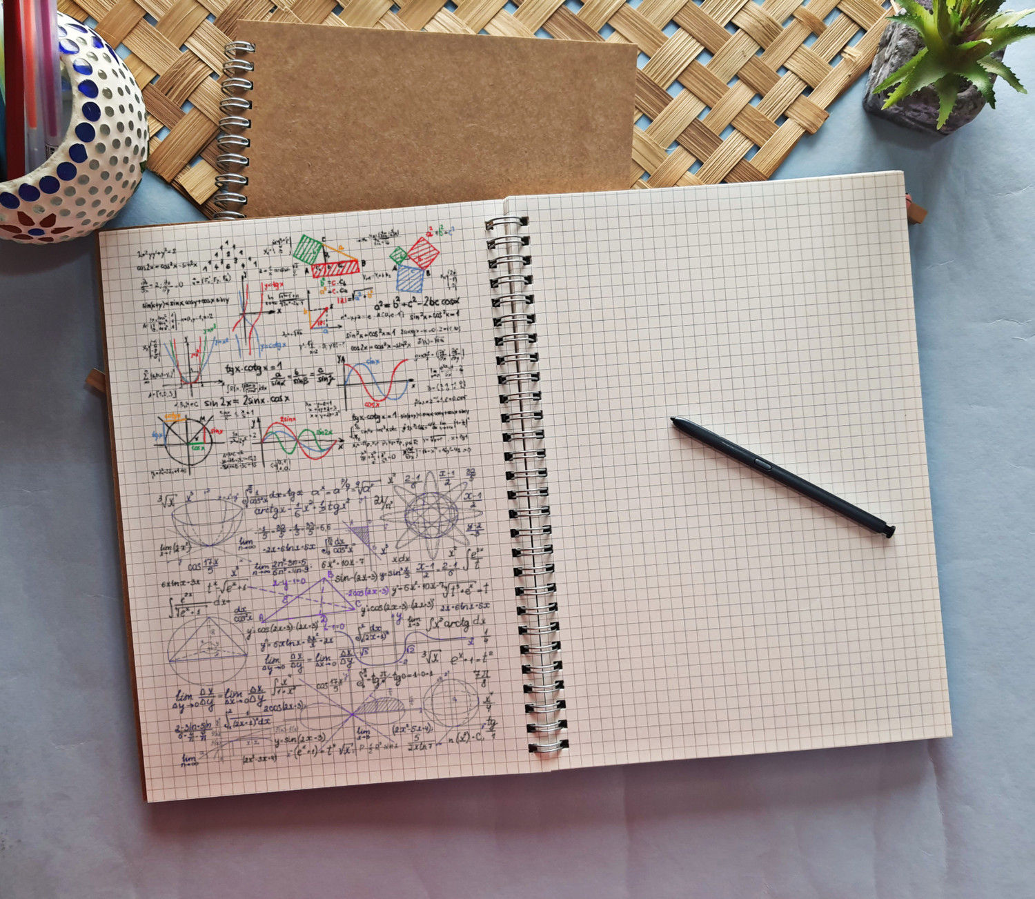 Image of TORTUGA A5 Square grid Notebook A5, 60 Sheets /120 Pages, 100gsm Paper, Grid Journal A5 Notebook SQUARE GIRD 100 Pages