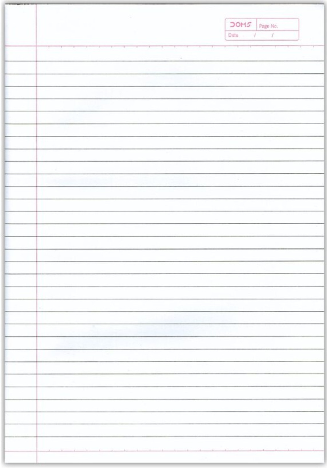 Image of DOMS Long size Ruled Note book | 160 pages | Superman series | Cover Image may vary| Regular Notebook | SINGLE LINE | 160 Pages