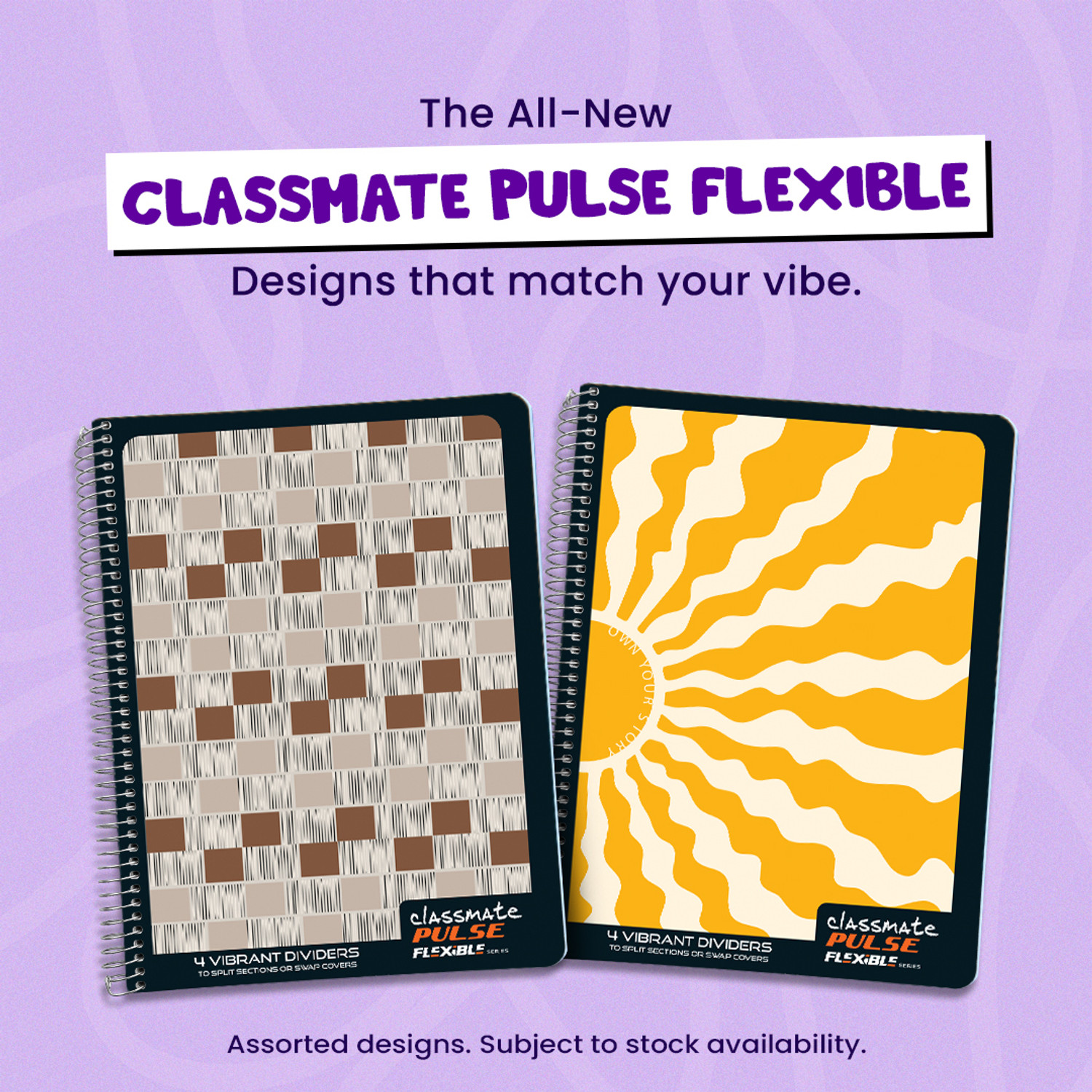 Image of Classmate premium Pulse A4 Notebook Ruled 300 Pages