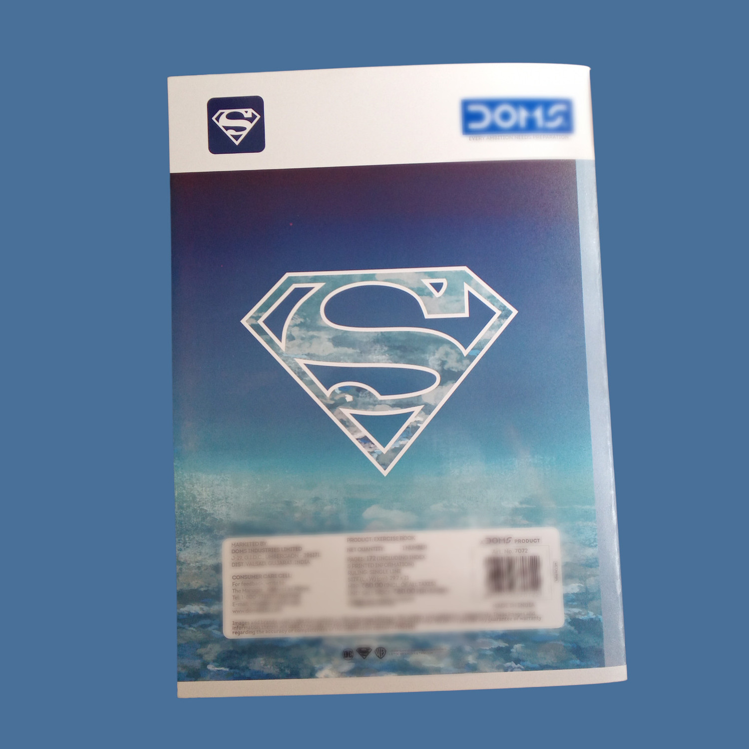 Image of ABC Doms Sperman Series A4 Notebook Both side Ruled 172 Pages