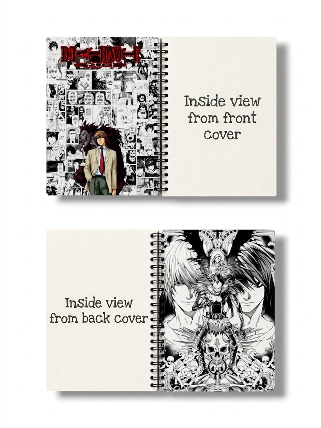 Image of buddytales Death Note Notebook single A5 Notebook unruled 120 Pages