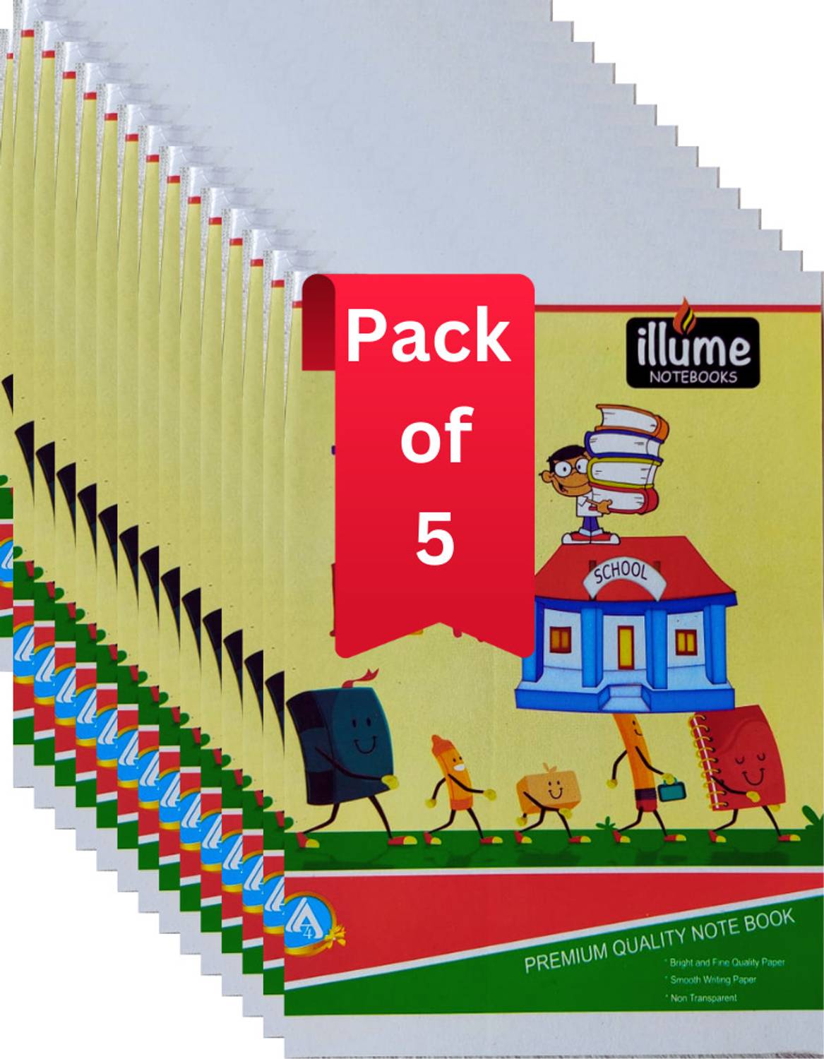 illume Rough Book A4 Notebook 1 line 224 Pages Price in India