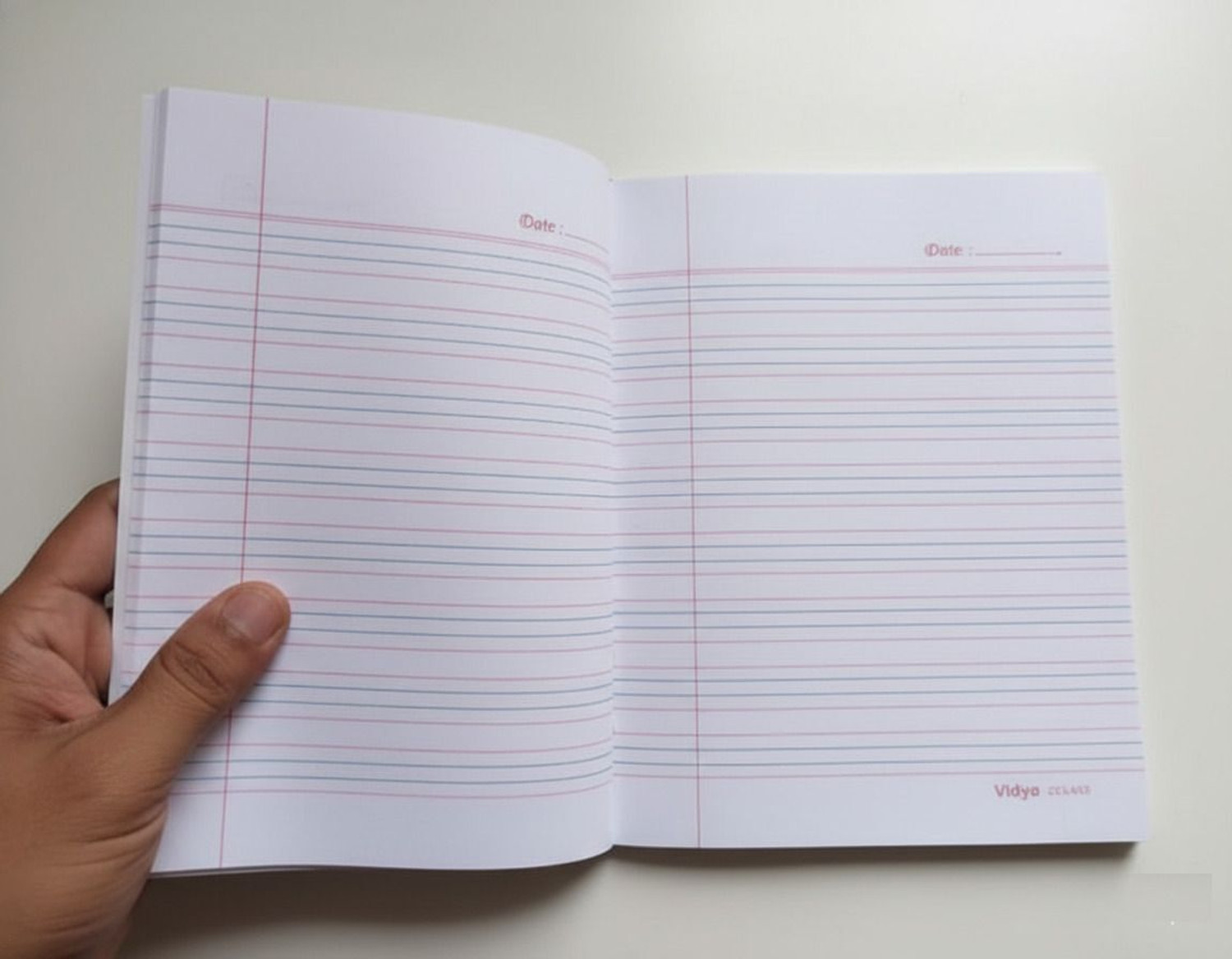 Image of PRIMEPEN Red & Blue Line Notebooks | Four Line Copy | 172 Pages | A4 Notebook Red and Blue Line 172 Pages