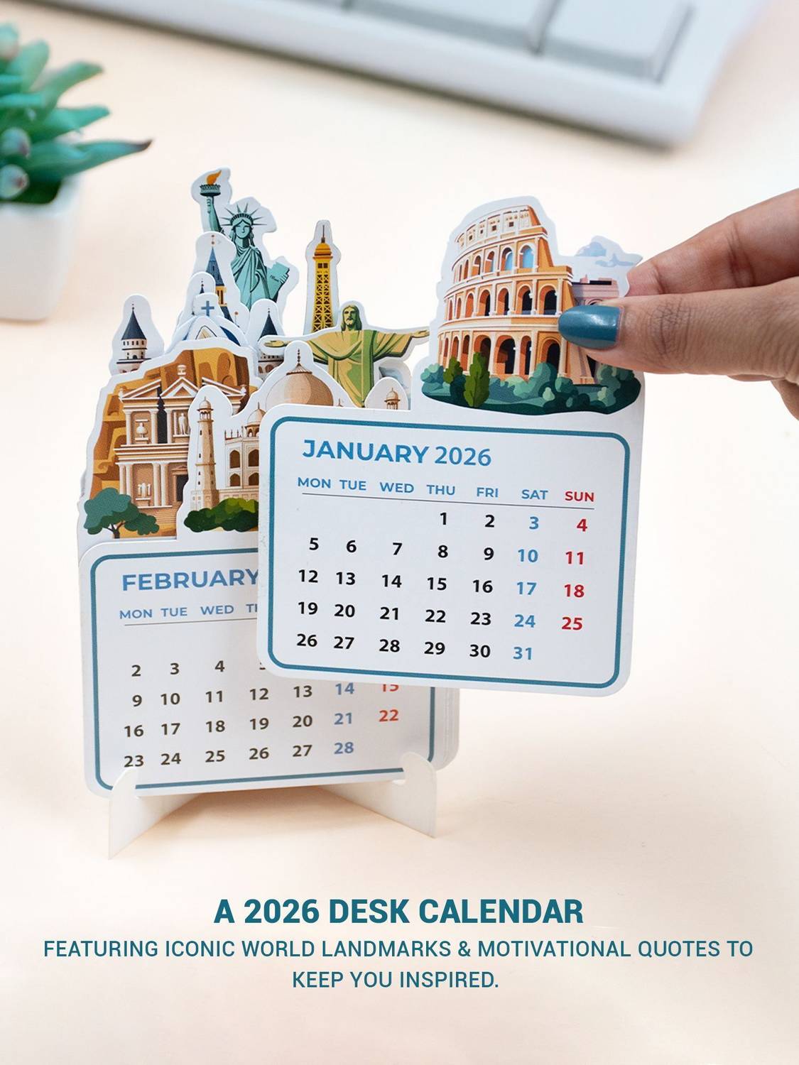 Doodle A5 Planner Ruled 288 Pages Blue - Image 5