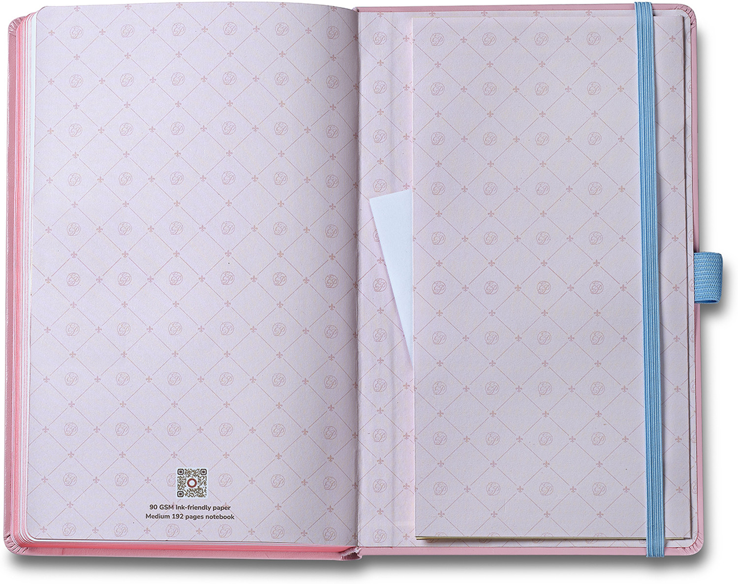 Image of SHEAFFER EIP 90 GSM Ink Friendly with Embossed Eiffel Tower Medium Pocket-size Notebook Ruled::Unruled 144 Pages