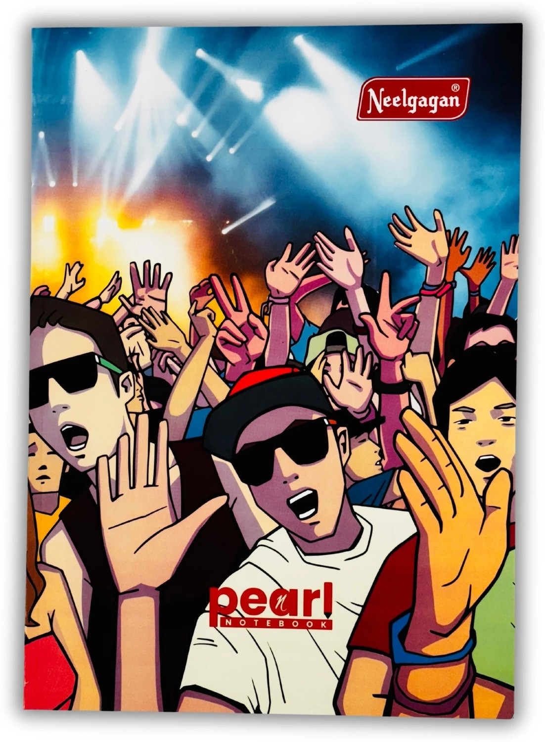 Image of NEELGAGAN Pearl , Register, (21cm X 29.7cm) Softcover A4 Notebook Ruled 400 Pages
