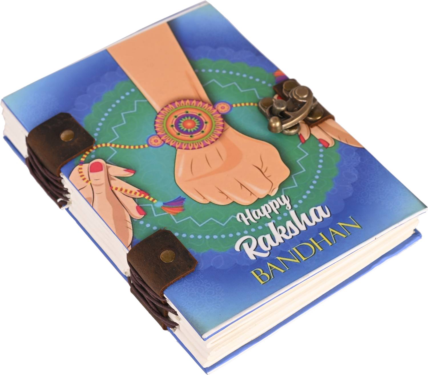 Bonjour Store Raksha Bandhan Soft Cover Diary A5 Diary 200 Pages Lock Diary A5 Diary 200 200 Pages