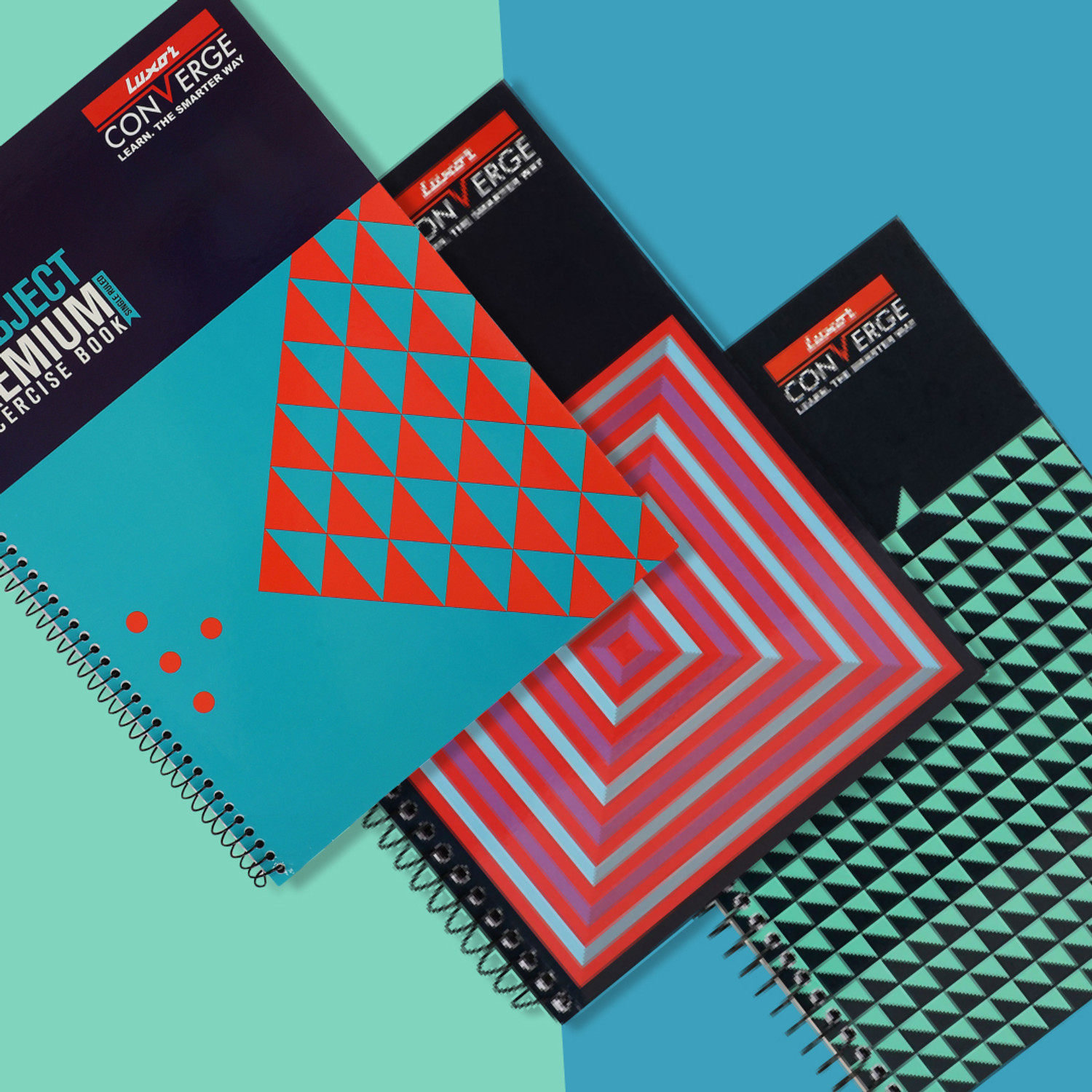 Image of LUXOR Premium Exercise Regular Notebook Ruled 250 Pages