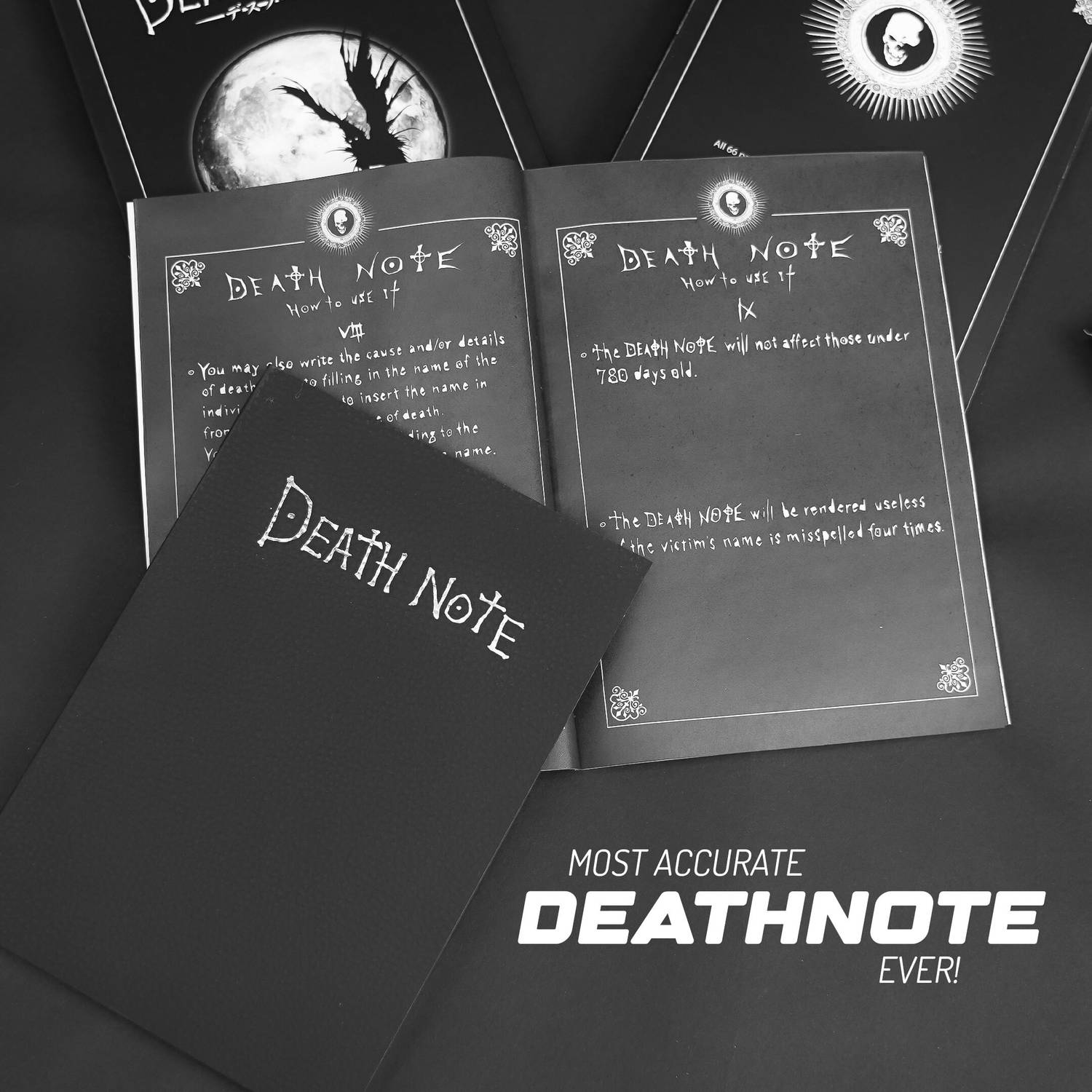 ComicSense Deathnote A5 Notebook 144 Pages Black - Image 4