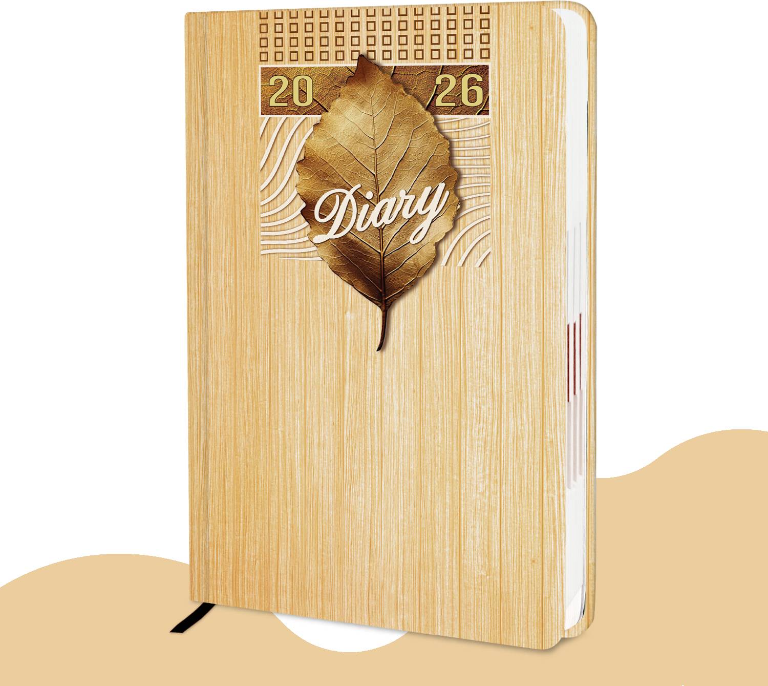 alDivo Hard Bound 2026 Diary with Dates For Office I New Year Planner Diary 2026 I A5 Diary Ruled 344 Pages