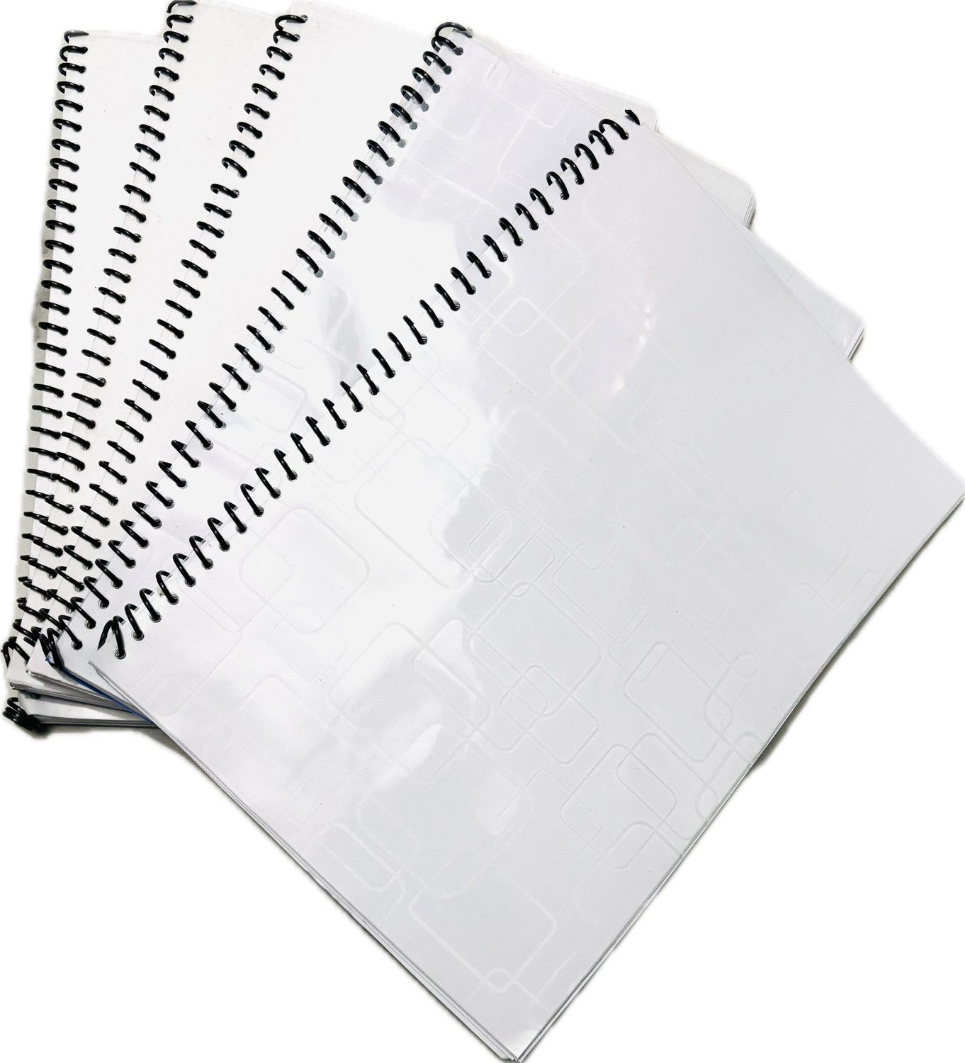 Image of ACCENT Plastic Cover Notebook A4 plain 200 pages per Notebook ( Pack of 5) A4 Notebook Unruled 200 Pages
