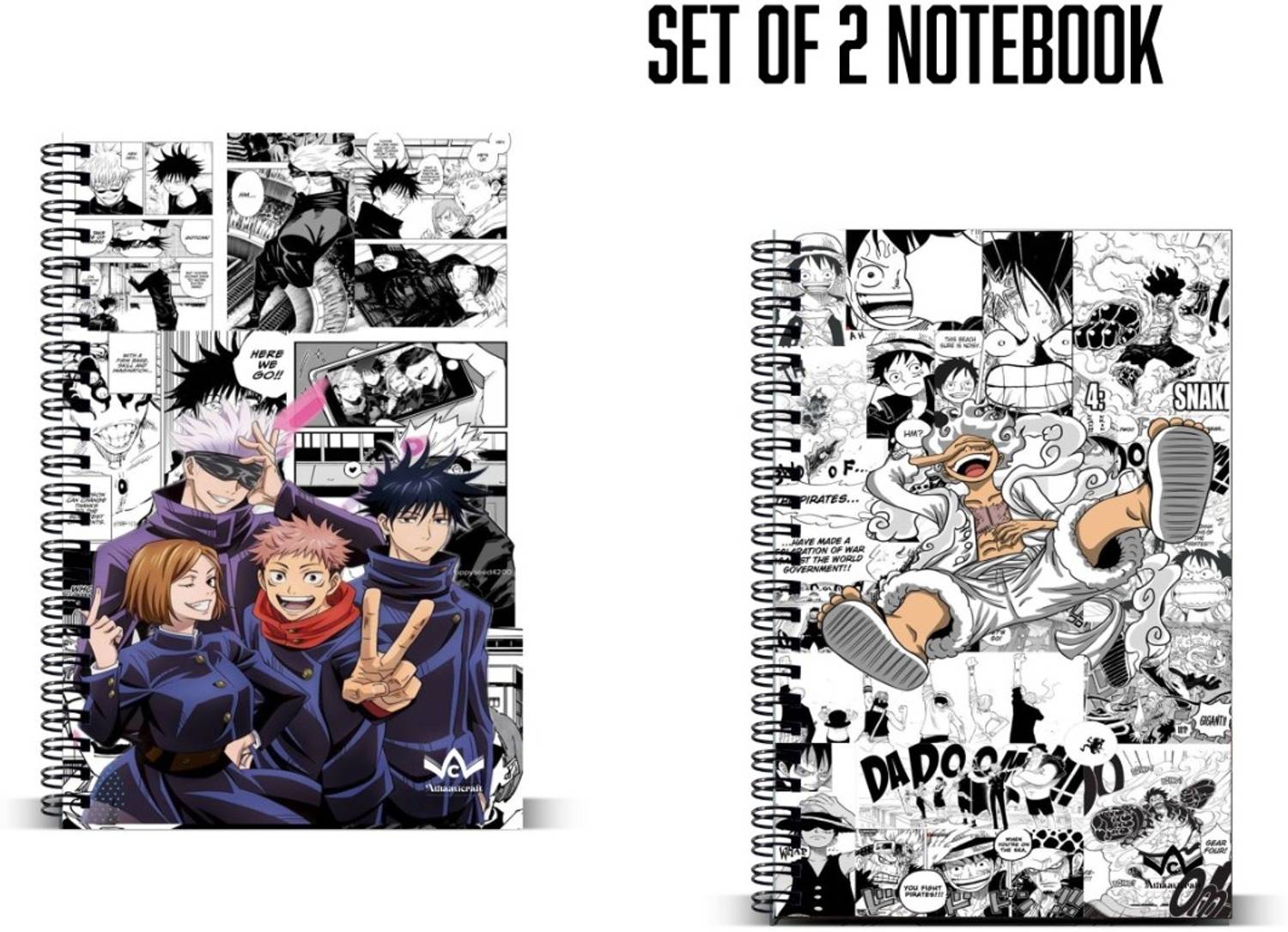 athaavicraft Manga Universe A5 Notebook unruled 160 Pages