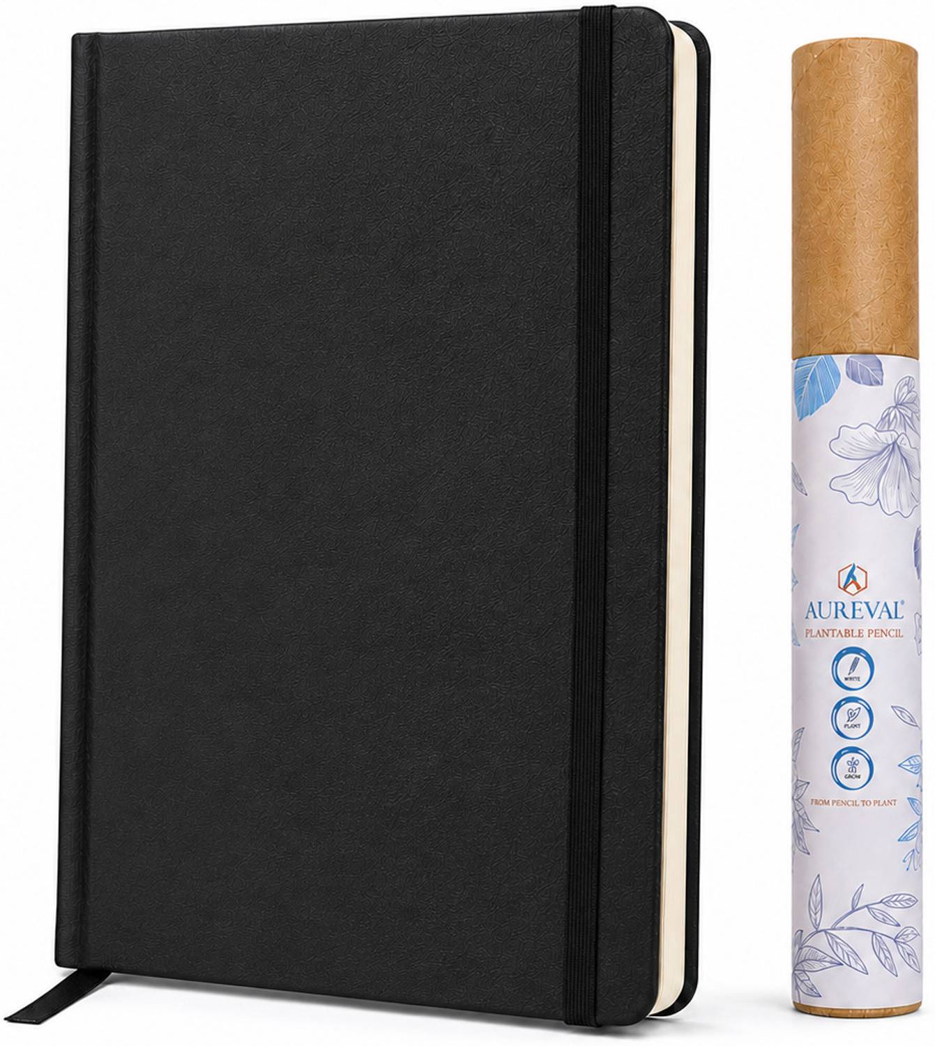 Aureval Eco Friendly Stationery A5 Notebook Ruled 200 Pages