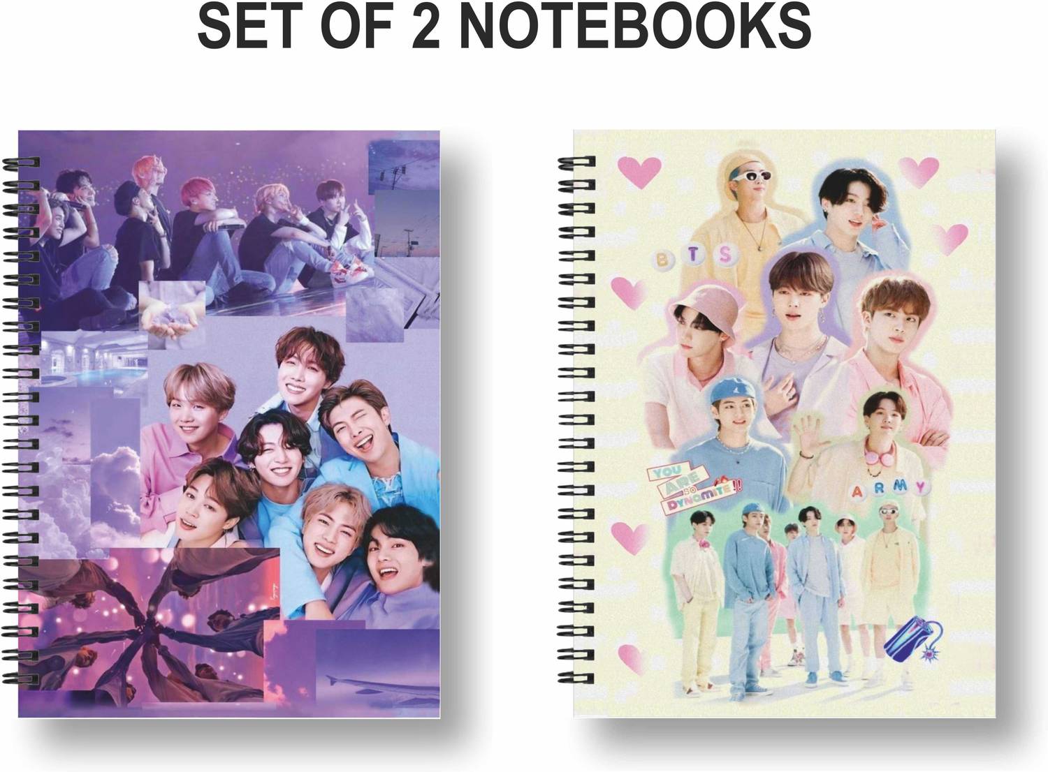 3DS Notebook A5 Diary Ruled 144 Pages