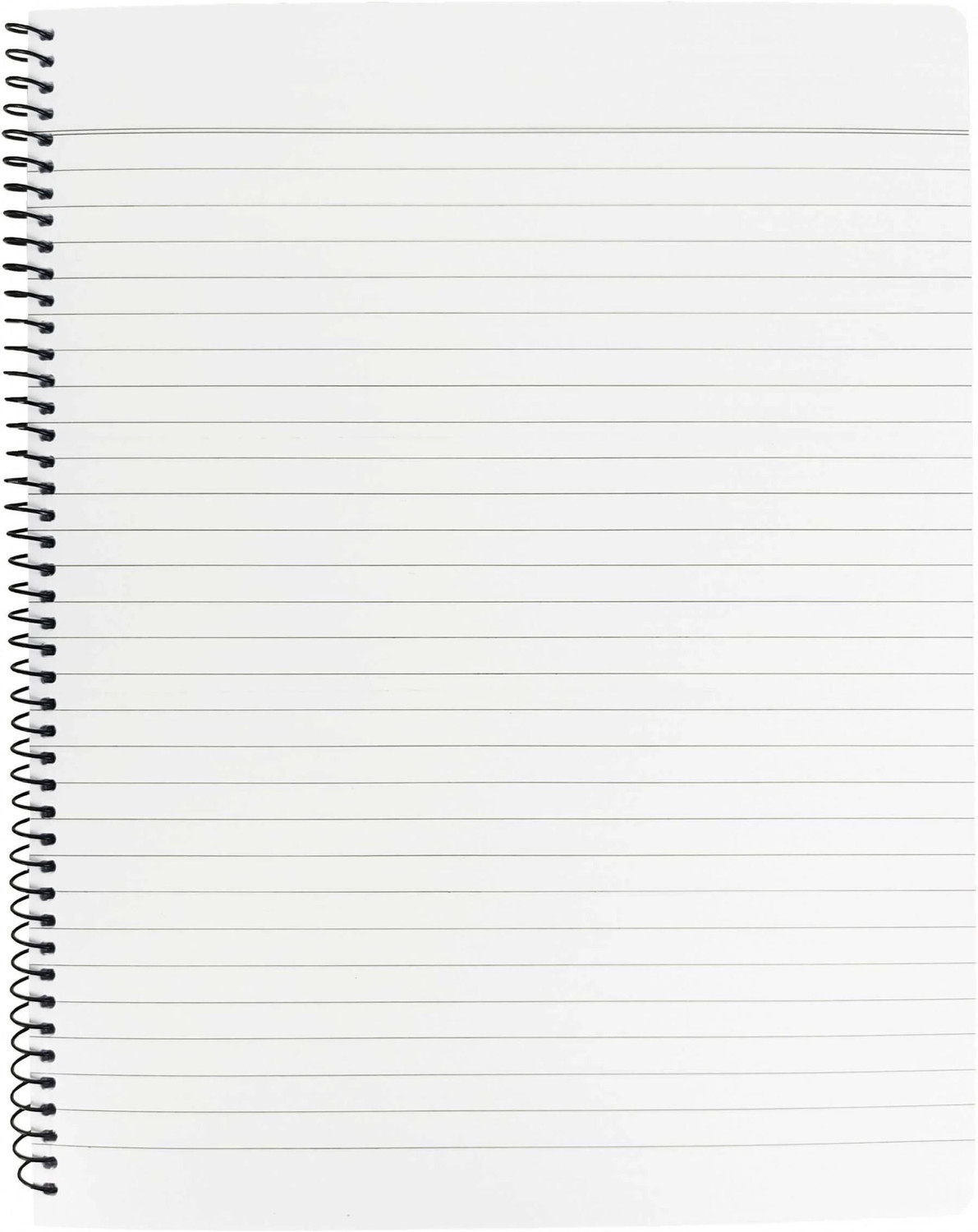 Image of Puvi SPIRAL NOTEBOOK A4 Notebook Ruled 250 Pages
