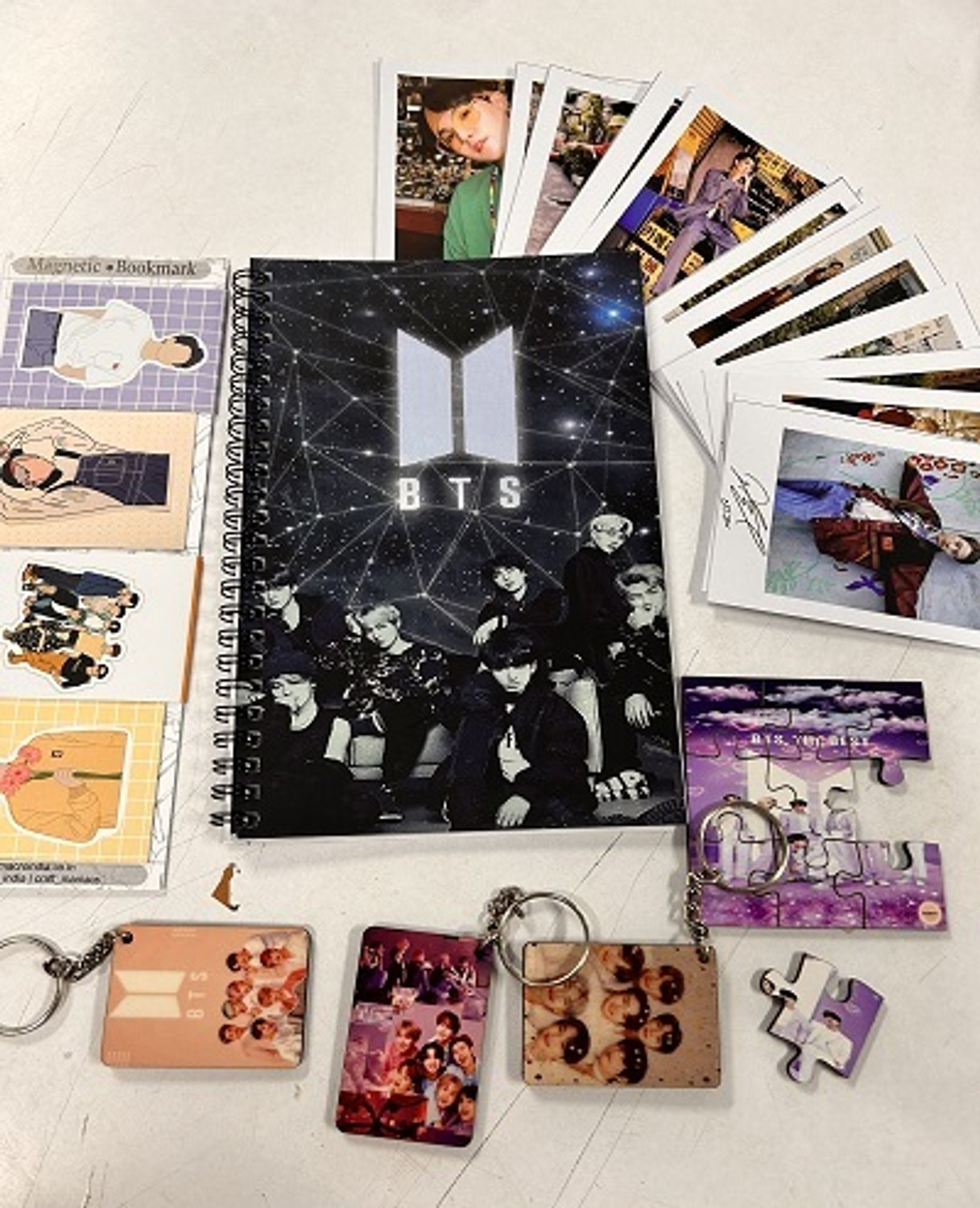 Image of craft maniacs BTS A5 Diary RULED 160 Pages