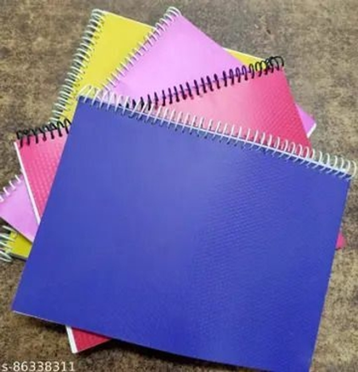 Image of Puvi SPIRAL NOTEBOOK A4 Notebook Ruled 250 Pages