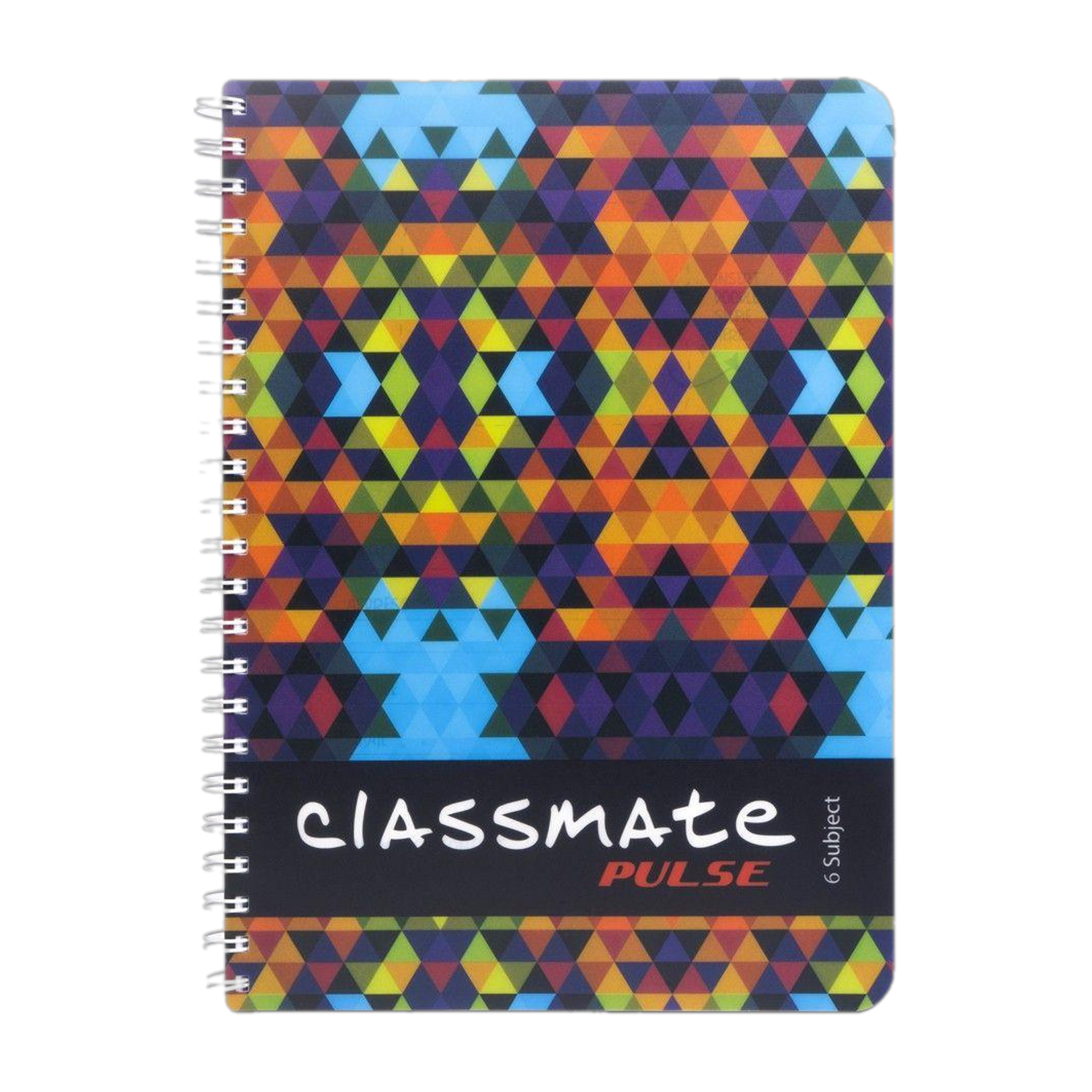 Classmate Pulse A4 Notebook Unruled 300 Pages Multicolor