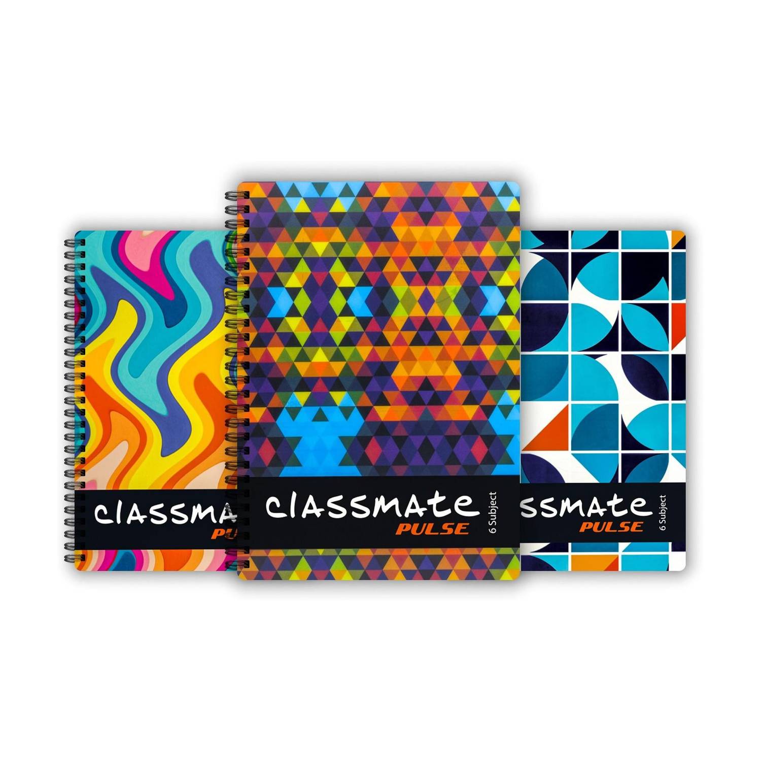 Classmate Pulse 6 Subject A4 Notebook Unruled 300 Pages - Image 1