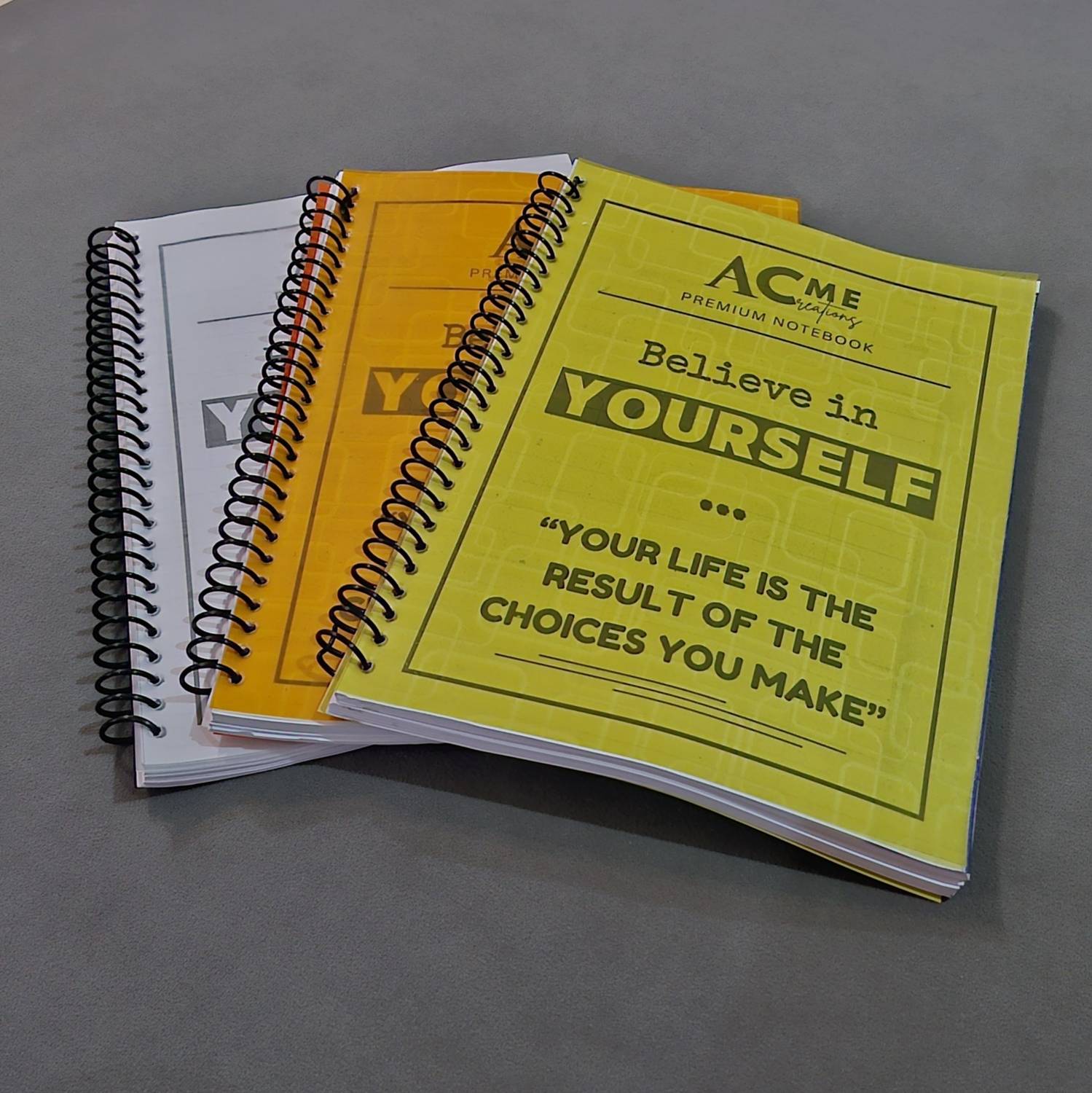 acme creation A4 Notebook UNRULED / PLAIN 200 Pages A4 Notebook Unruled 200 Pages