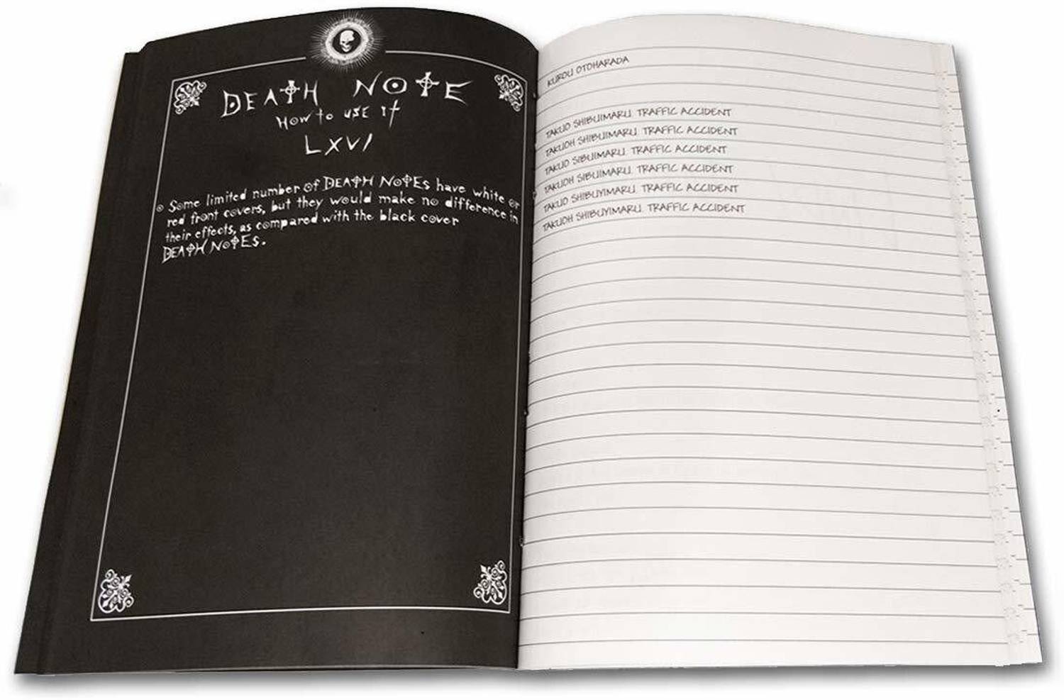 ComicSense Deathnote A5 Notebook 144 Pages Black - Image 5