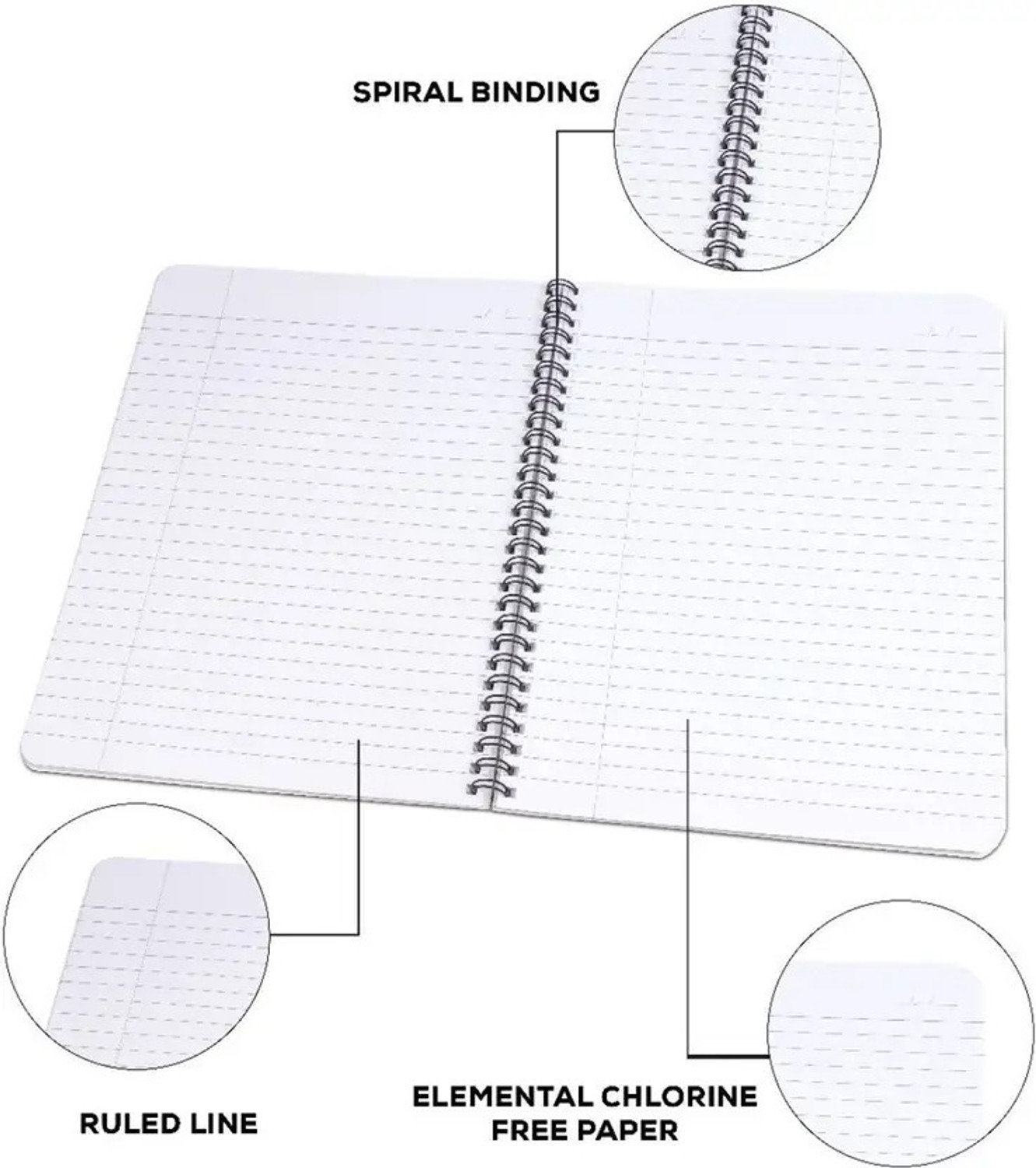 Image of Classmate NA A4 Notebook Single Line 180 Pages