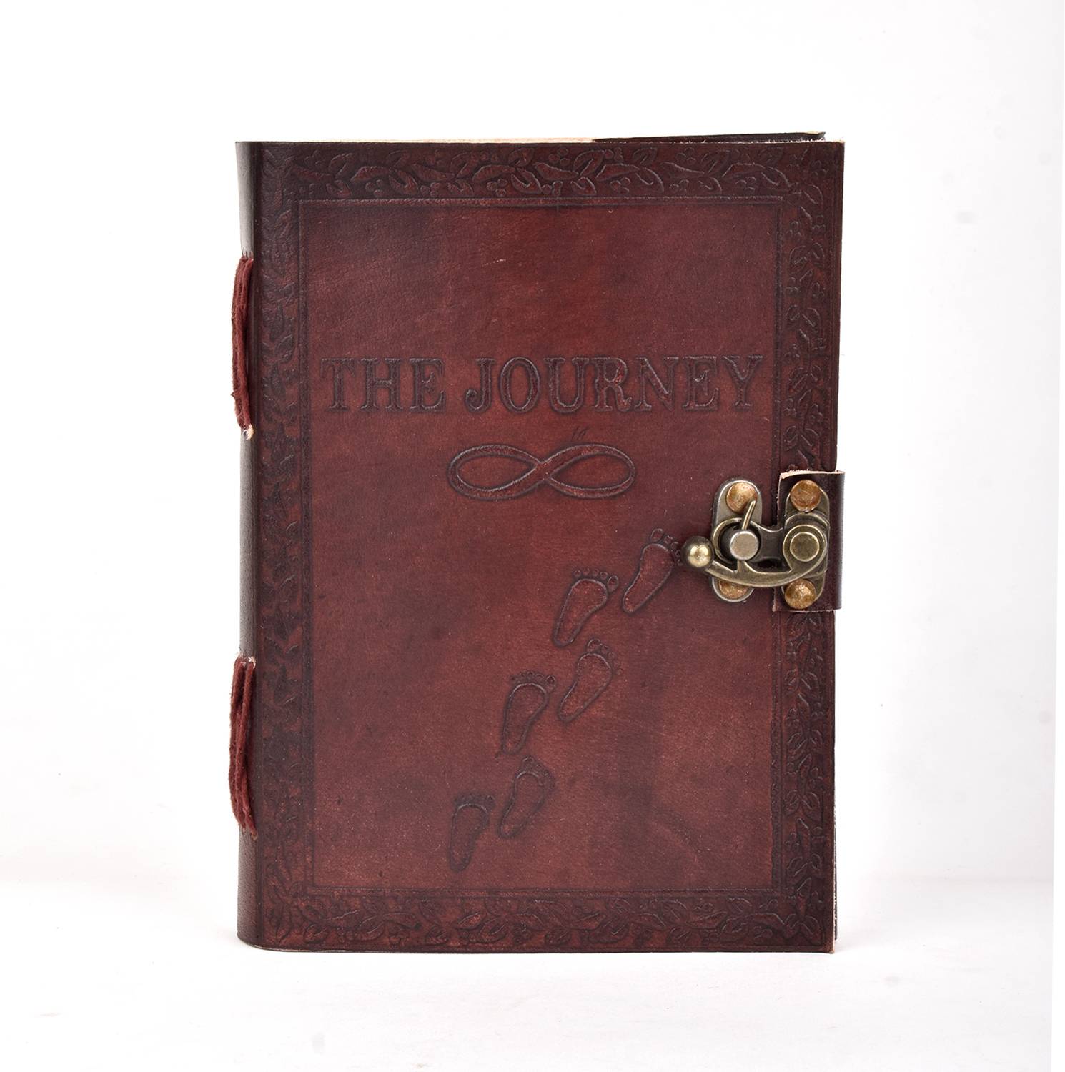 Bonjour Store Pedemilan Pure Demon Angle Embossed Leather Handmade Diary A5 Diary 200 200 Pages