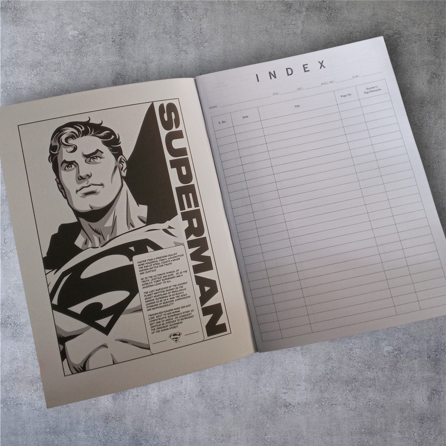 Image of ABC Doms Sperman Series A4 Notebook Both side Ruled 172 Pages