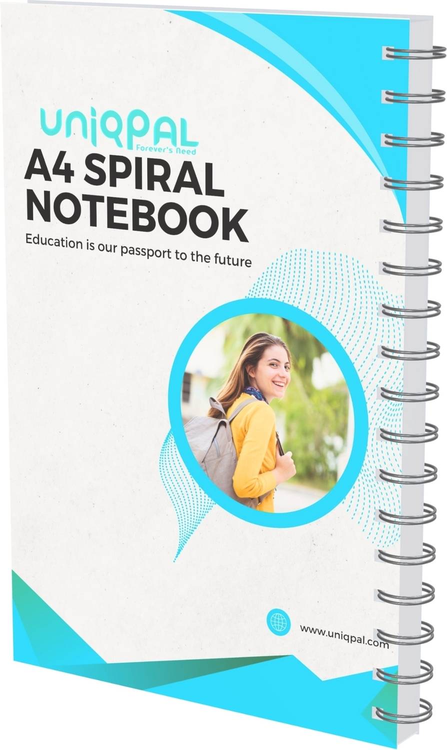 UNIQPAL Spiral-Bound A4 Notebook 200 Pages - Image 2