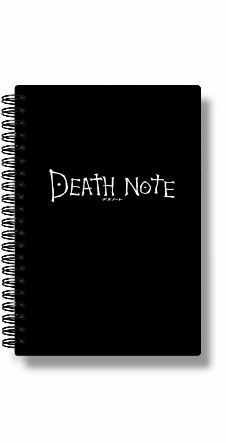 Image of buddytales Death Note Notebook single A5 Notebook unruled 120 Pages