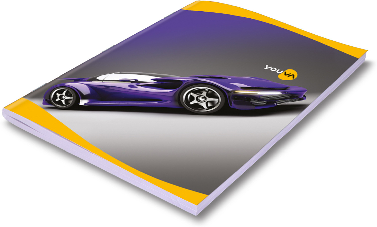 Image of NAVNEET Youva Soft Bound 18x24 cm Single Line High Quality Regular Notebook Ruled 172 Pages