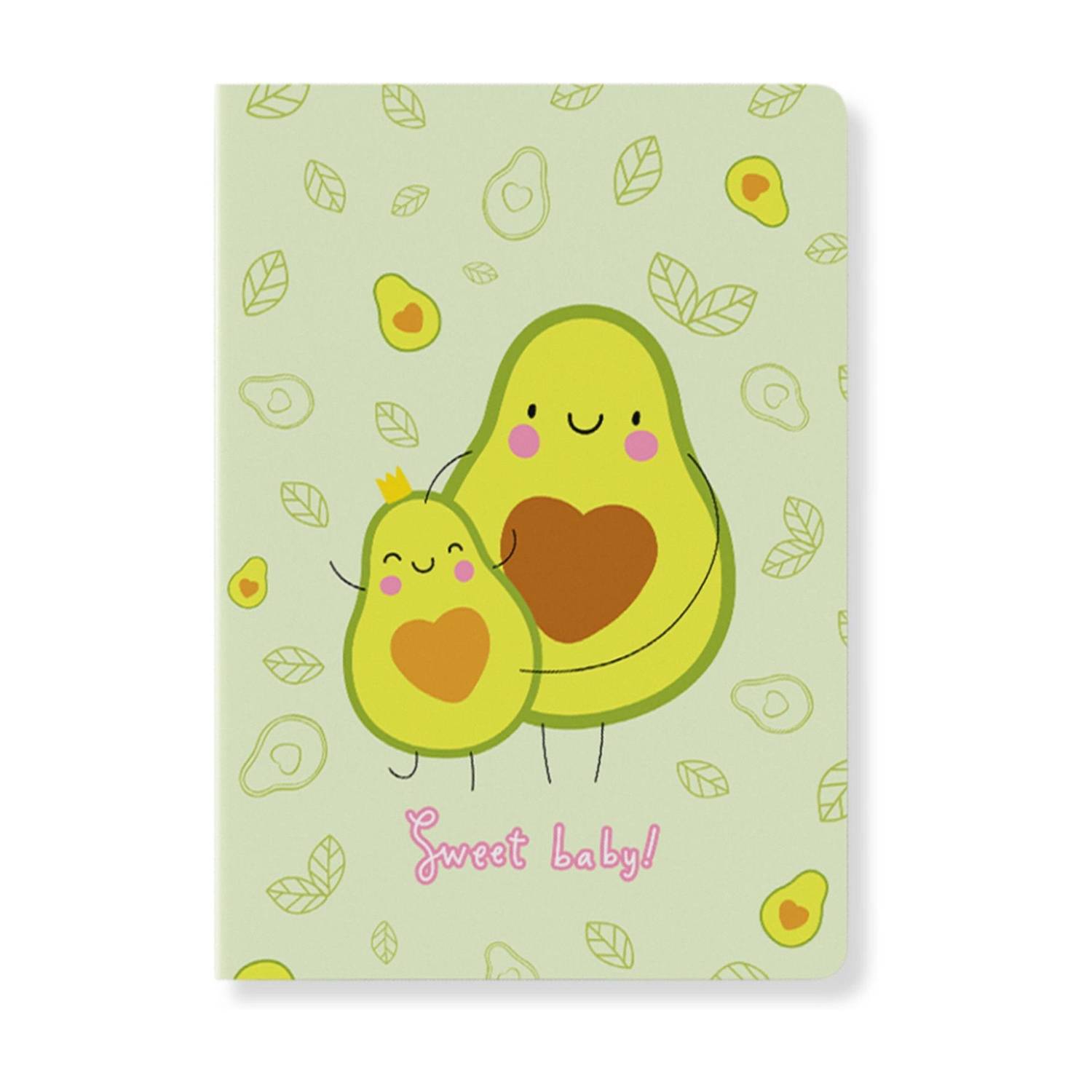 articious Avocado A5 Diary Ruled 96 Pages