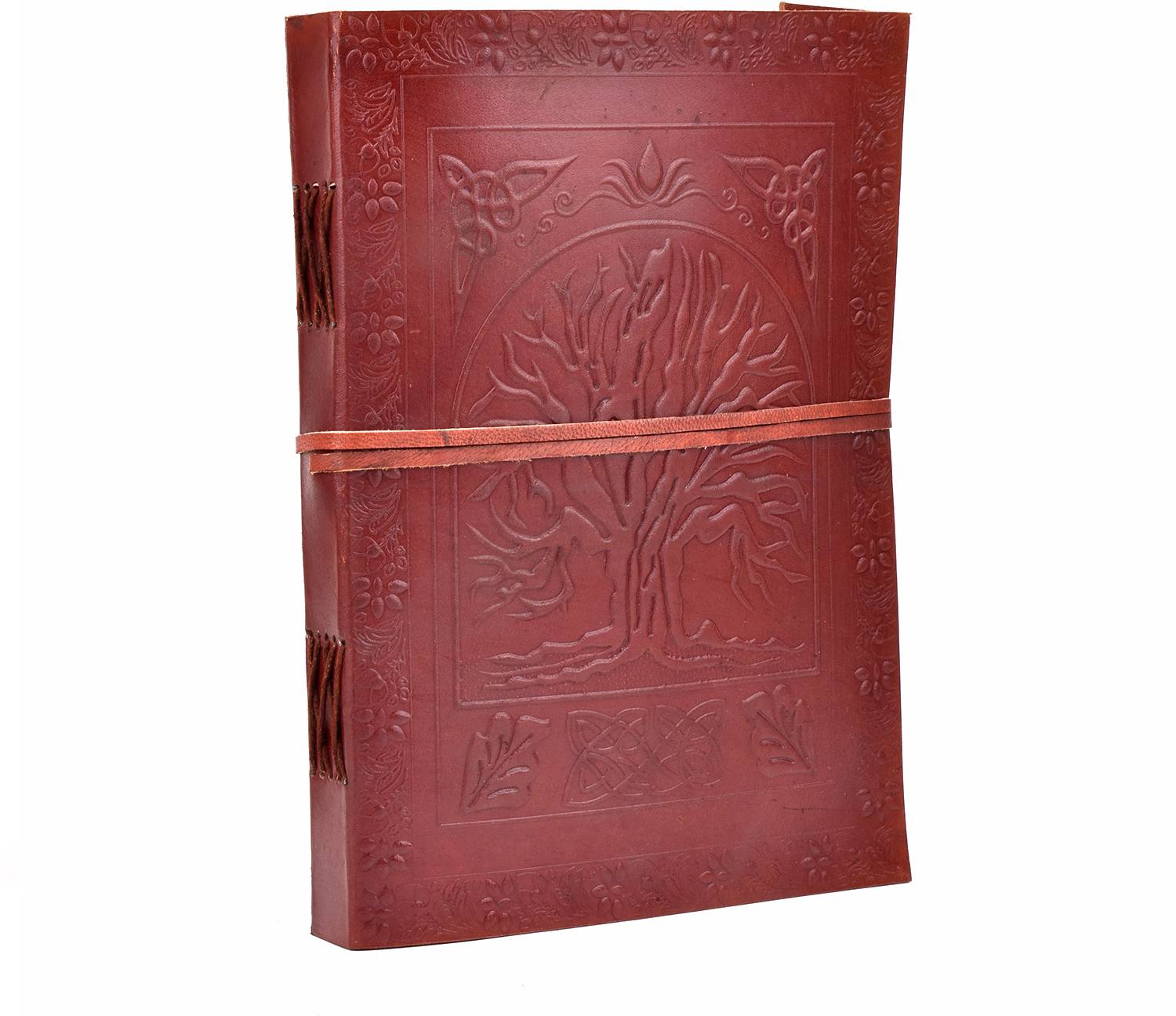 Bonjour Store Damara Leather Notebook A6 Journal Diary Tree Everyday A4 Diary yes 300 Pages