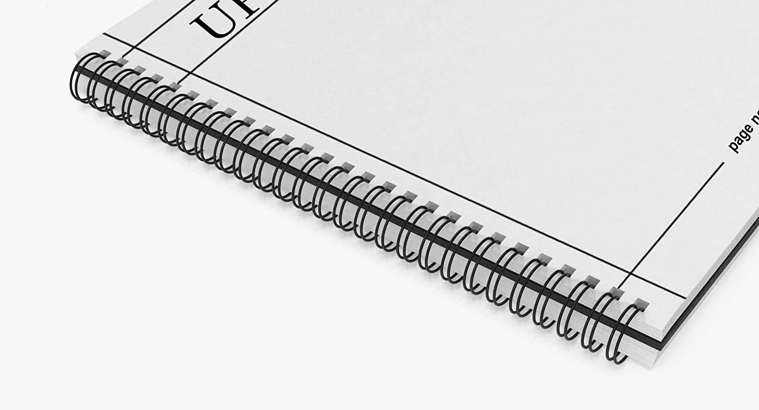 Image of scruton upsc A4 Notebook spiral Mains Answer Writing Booklet, 70 GSM Premium quality(Multicolor,) 200 Pages