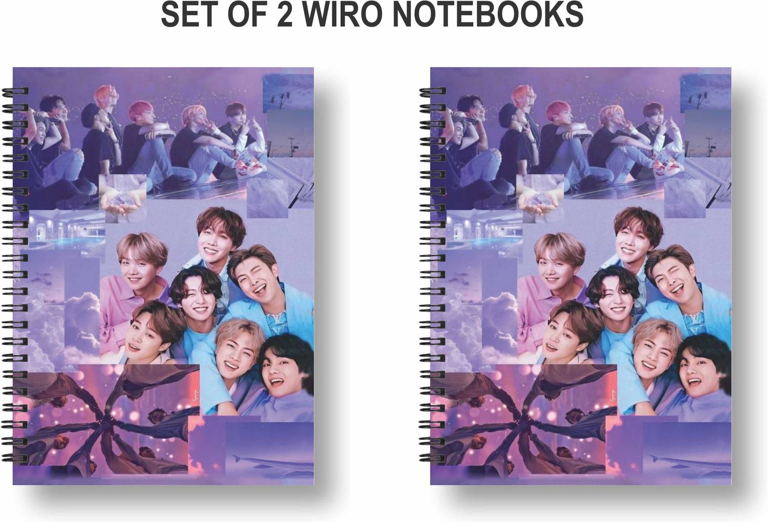 3DS Notebook A5 Diary Ruled 144 Pages