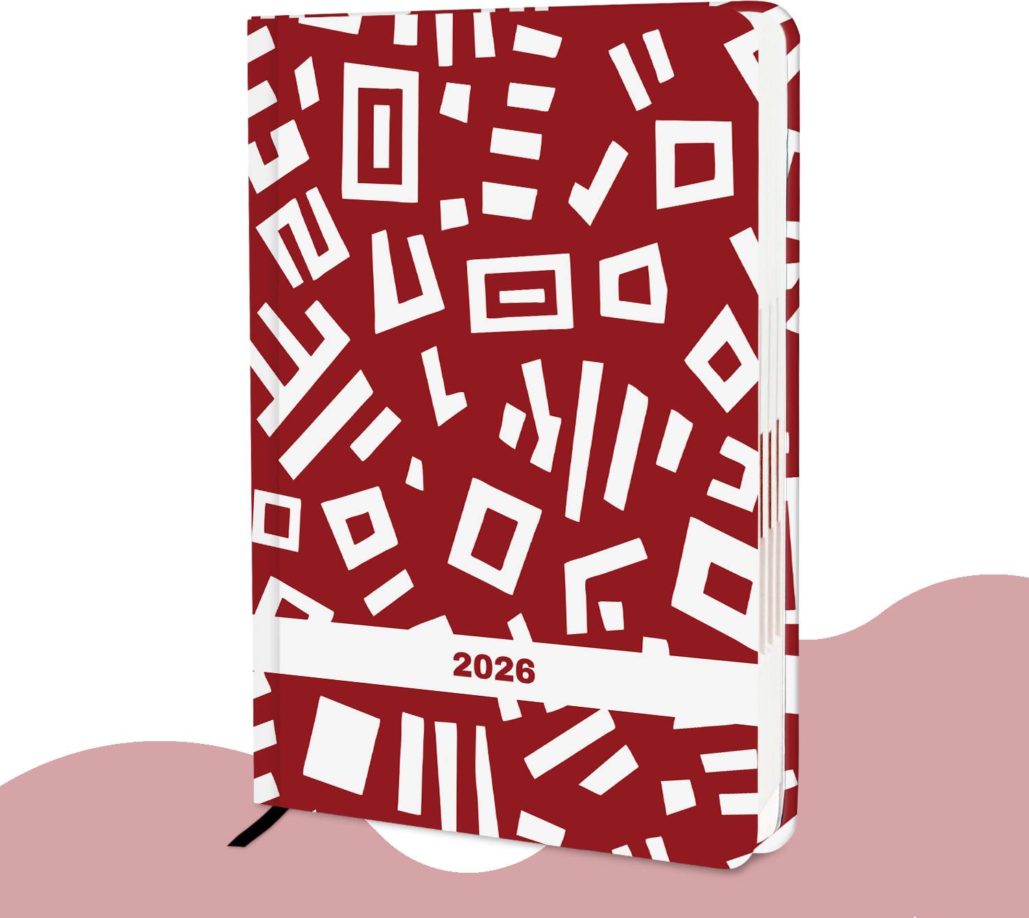 alDivo Hard Bound 2026 Planner Diary with Dates I Daily Planner Diary 2026 I A5 Diary Ruled 344 Pages