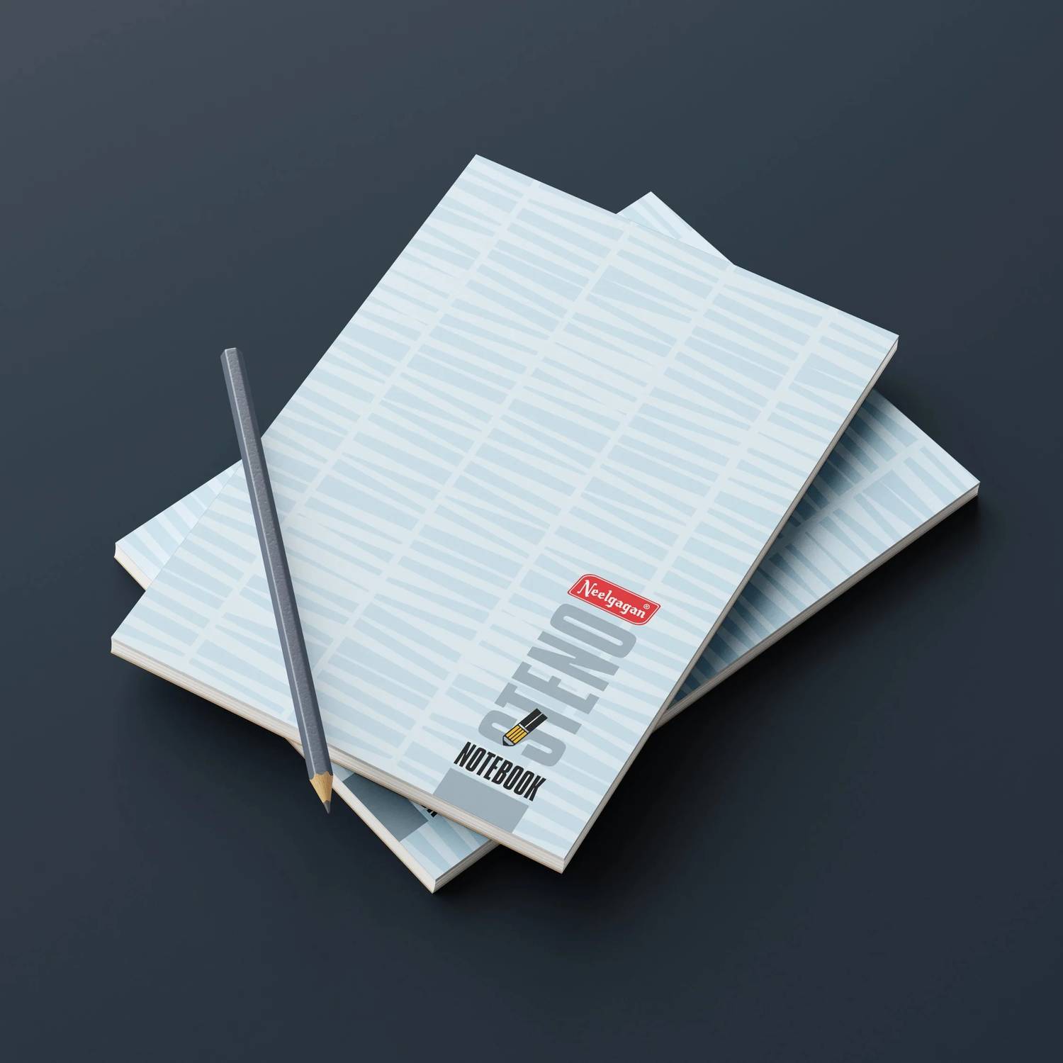 NEELGAGAN Steno Notebook 200 Pages - Image 1