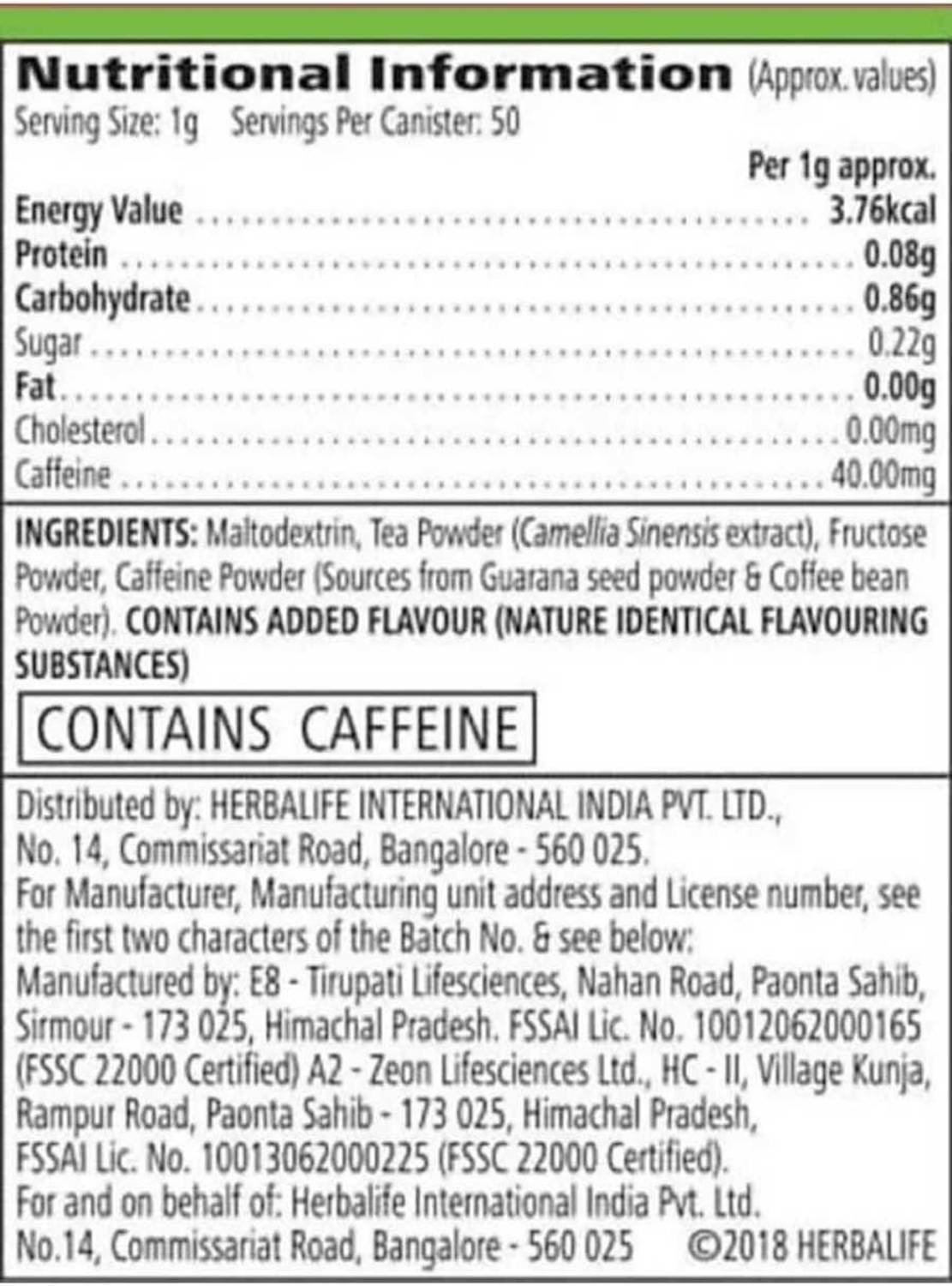 Herbal NEW-AFRESH Protein Blends Energy Drink Mix - Ginger - Image 4