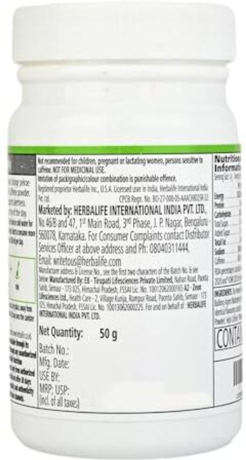 Image of Herbalife Nutrition Natural Ginger Afresh Energy Drink Mix Ginger Flavor Powder