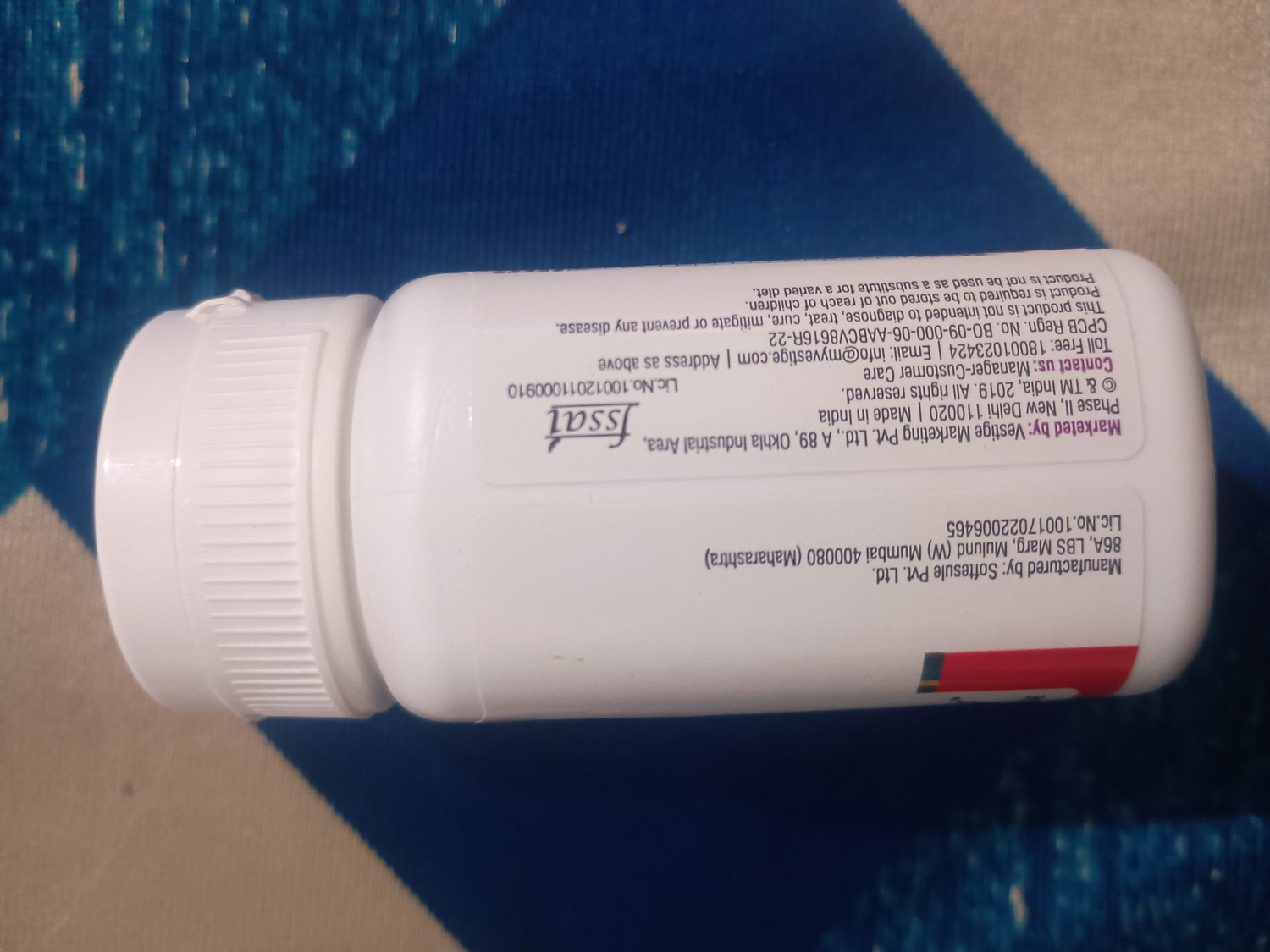 Image of Vestige Flax oil Plan Capsules