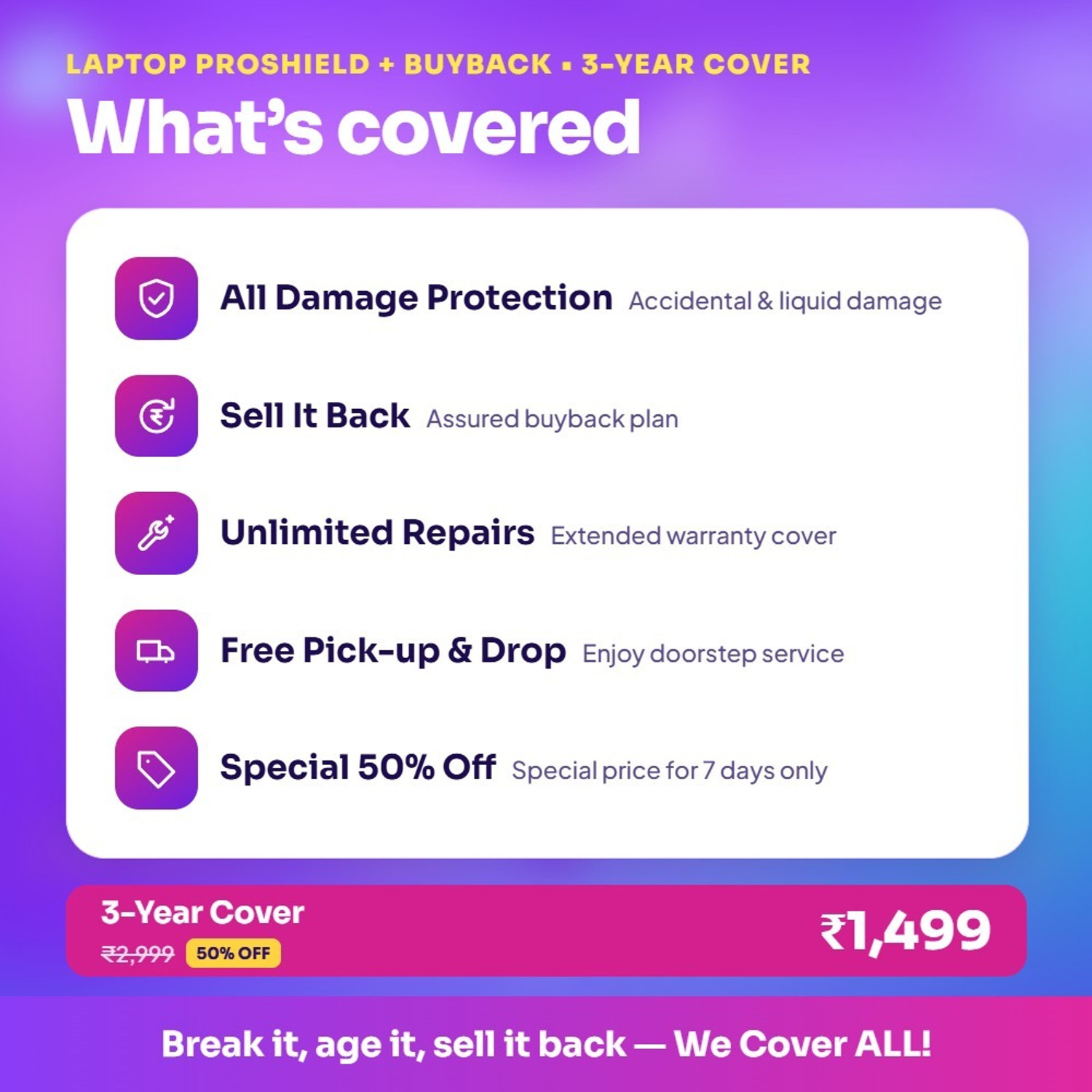 Image of Laptop ProShield + Buyback (3 Years)
