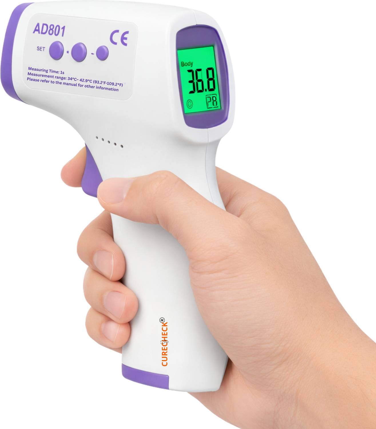 curecheck Non Contact Infrared Thermometer Forehead Temperature G