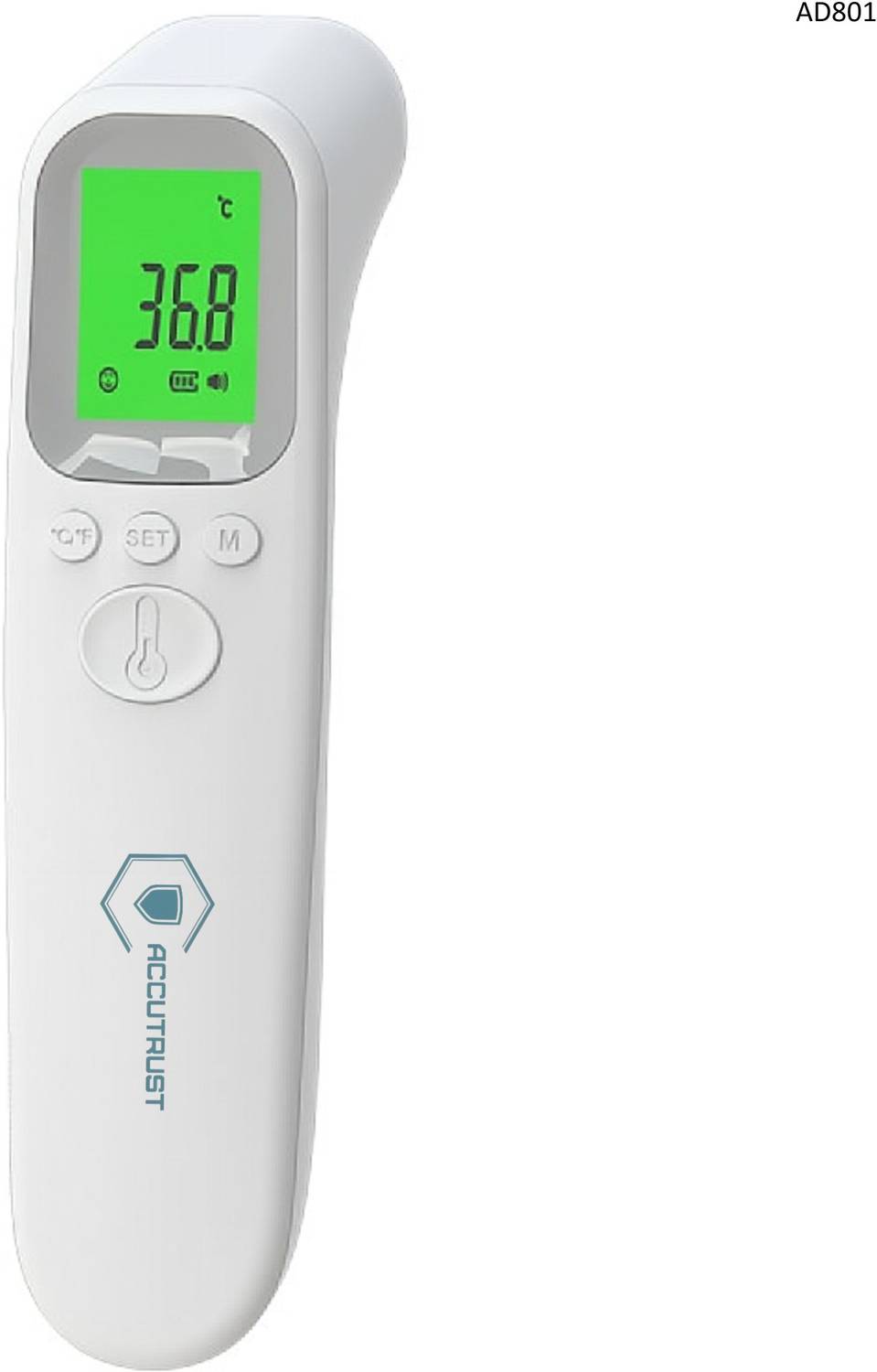 Accutrust AD802 Accu Non-Contact Infrared Digital Forehead Thermo