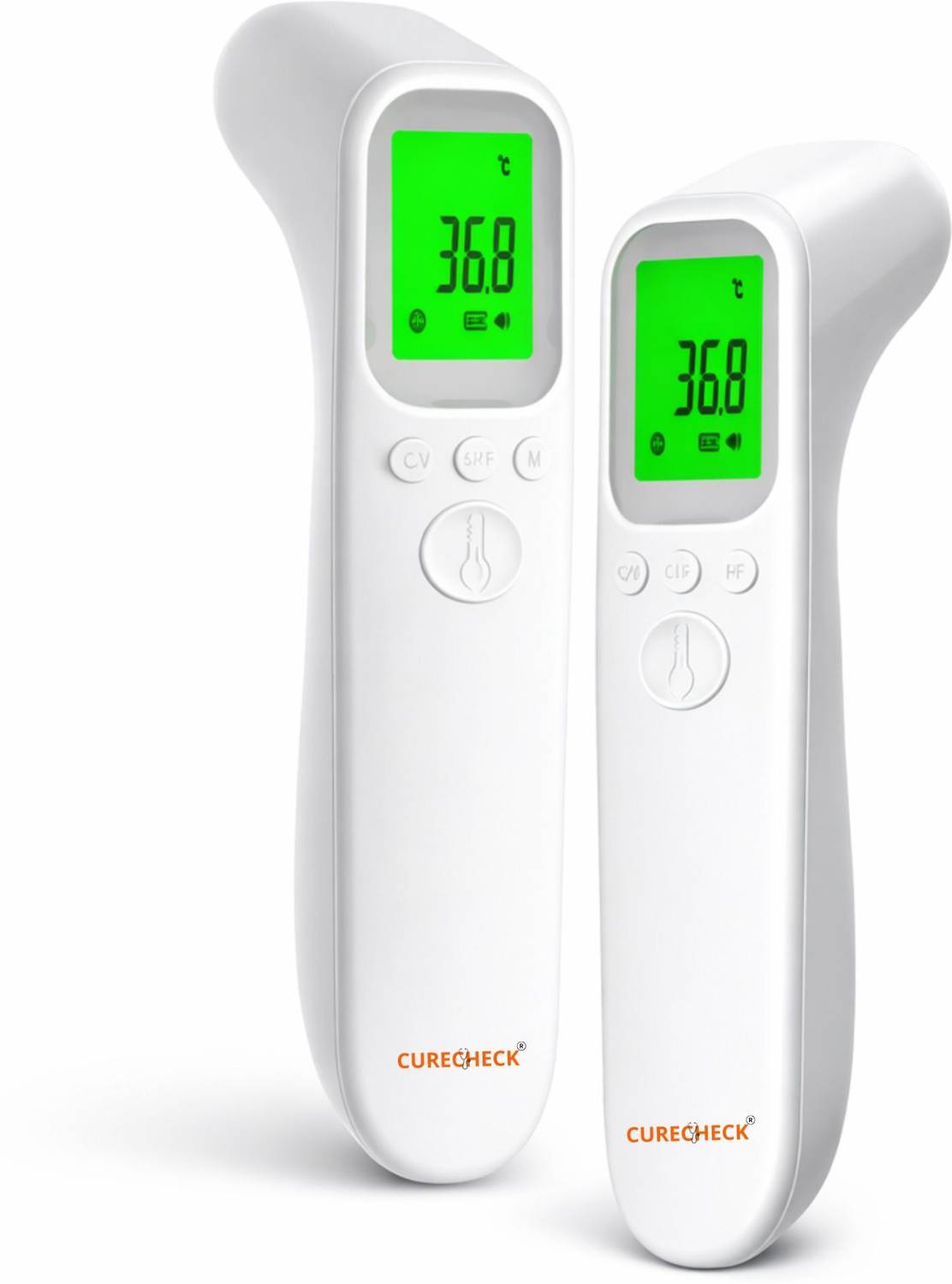 curecheck Sleek Digital Infrared Thermometer For Fever (No Batter