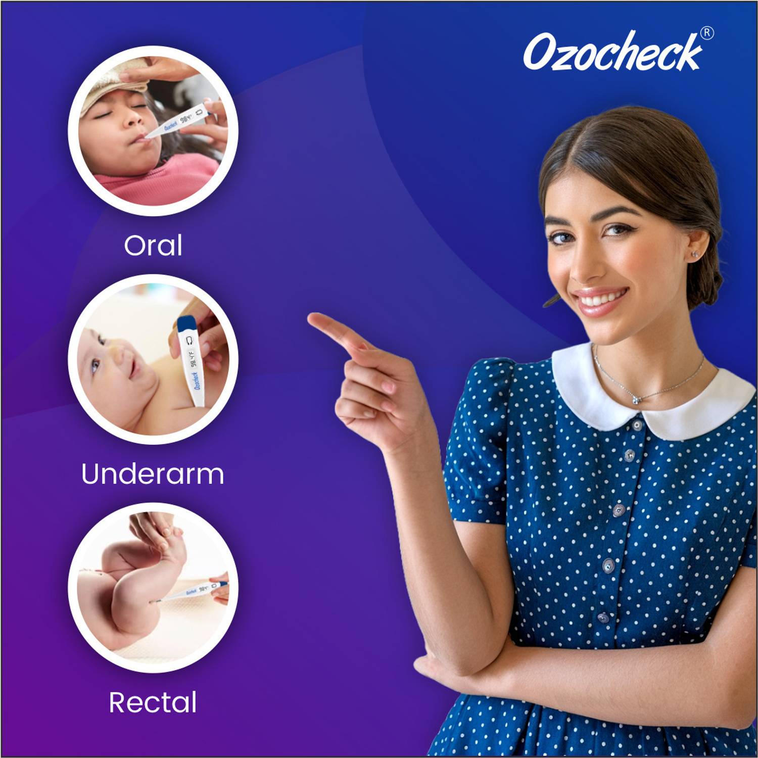 Ozocheck Digital Thermometer MT101P - Image 5