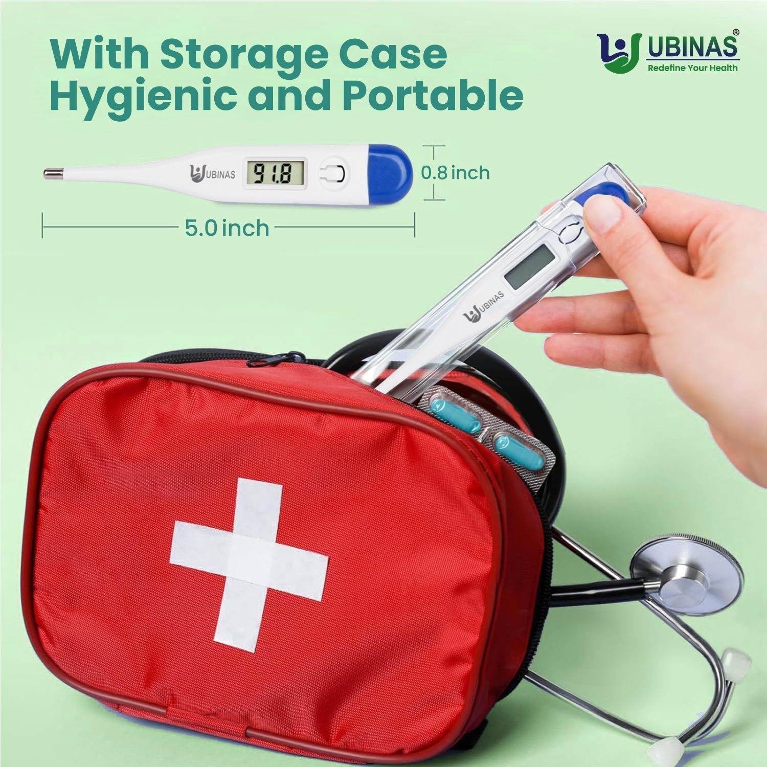 Image of Ubinas UBDT01 Water Proof Digital Thermometer