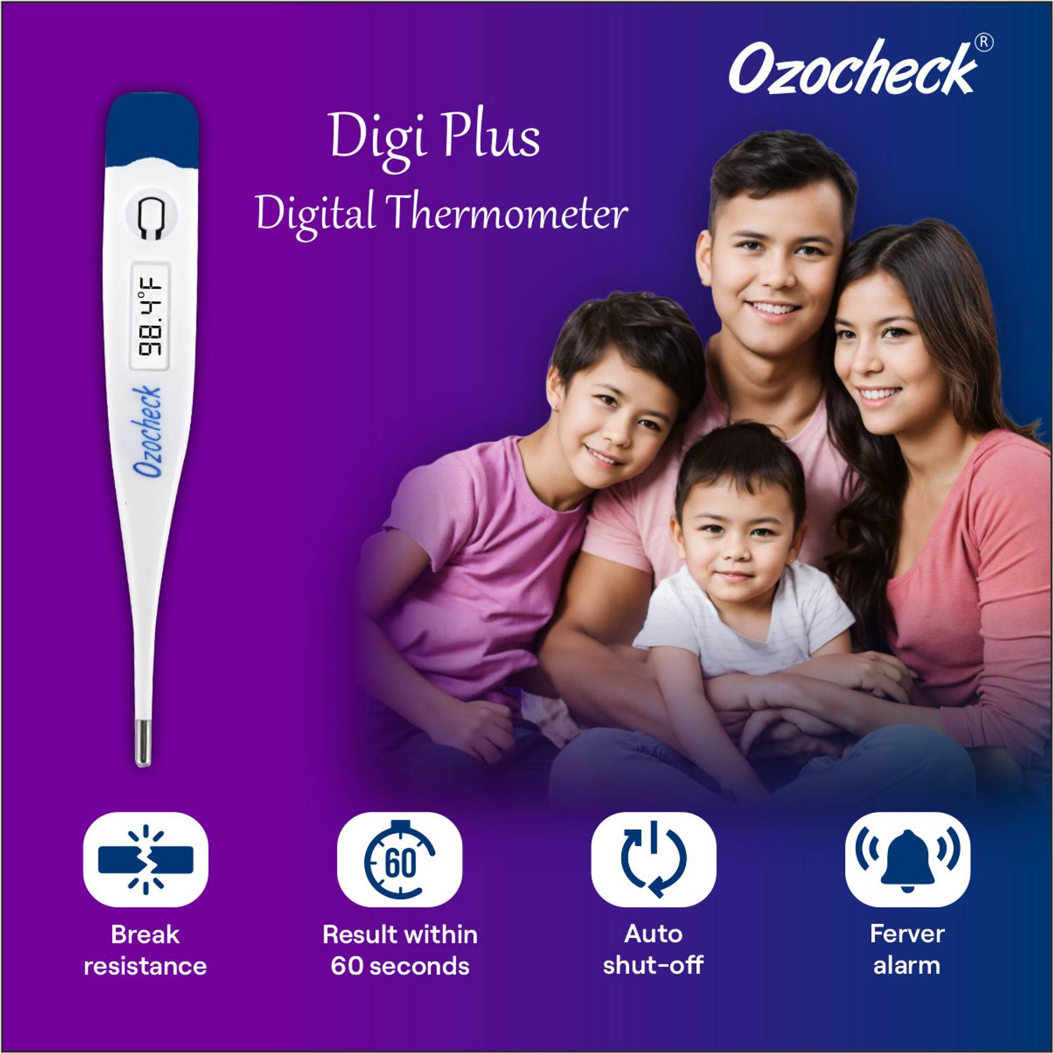 Ozocheck Digital Thermometer MT101P - Image 4